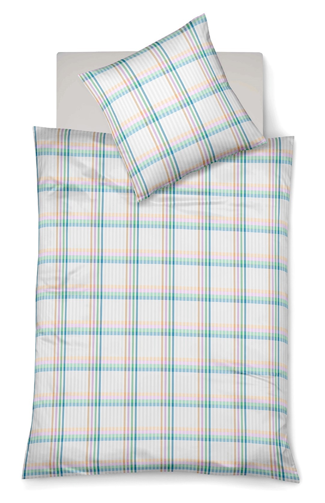 Image of fleuresse Wendebettwäsche »Saint Tropez 4226 (2/3tlg.)«, (2 tlg.), Mako-Batist, kariertes Farbenspiel bei Ackermann Versand Schweiz