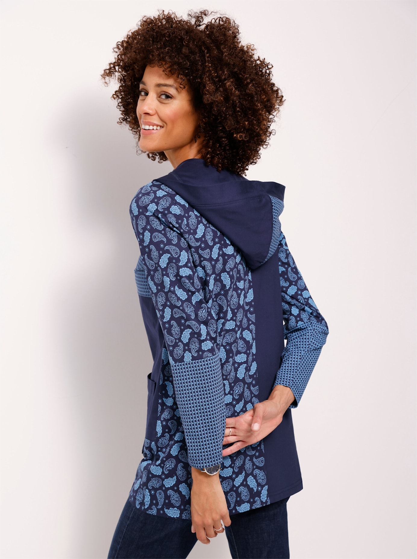 Classic Basics Shirtjacke »Long-Shirtjacke«, (1 tlg.)