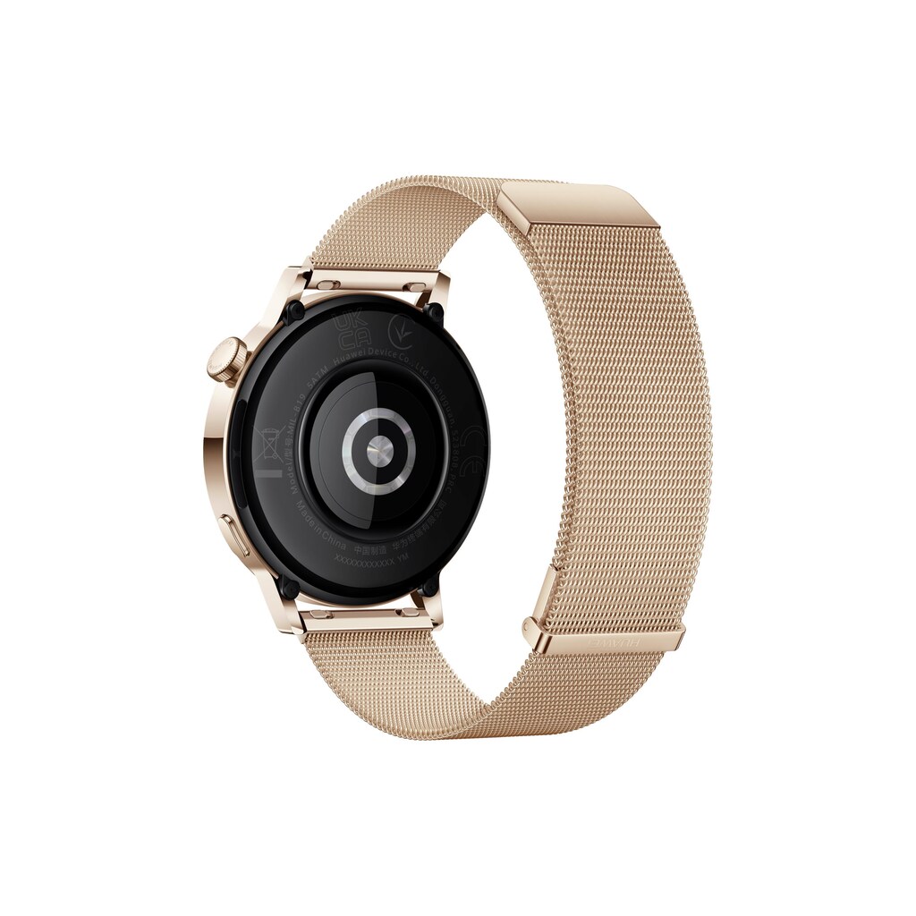 Huawei Smartwatch »Huawei Watch GT3 42 mm Milanese«, (Harmony OS)