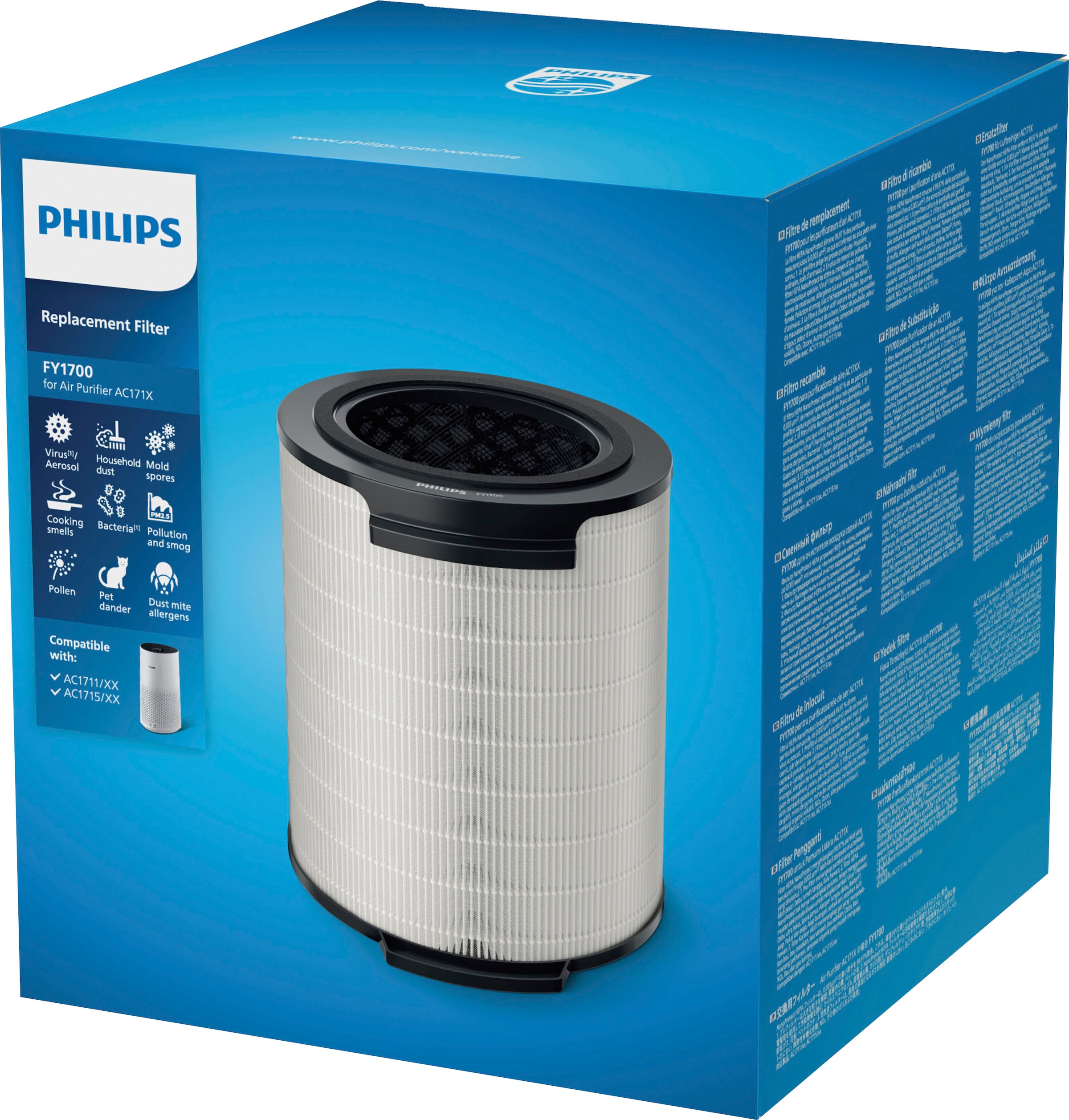 Philips NanoProtect Filter »FY1700/30«, Kombifilter