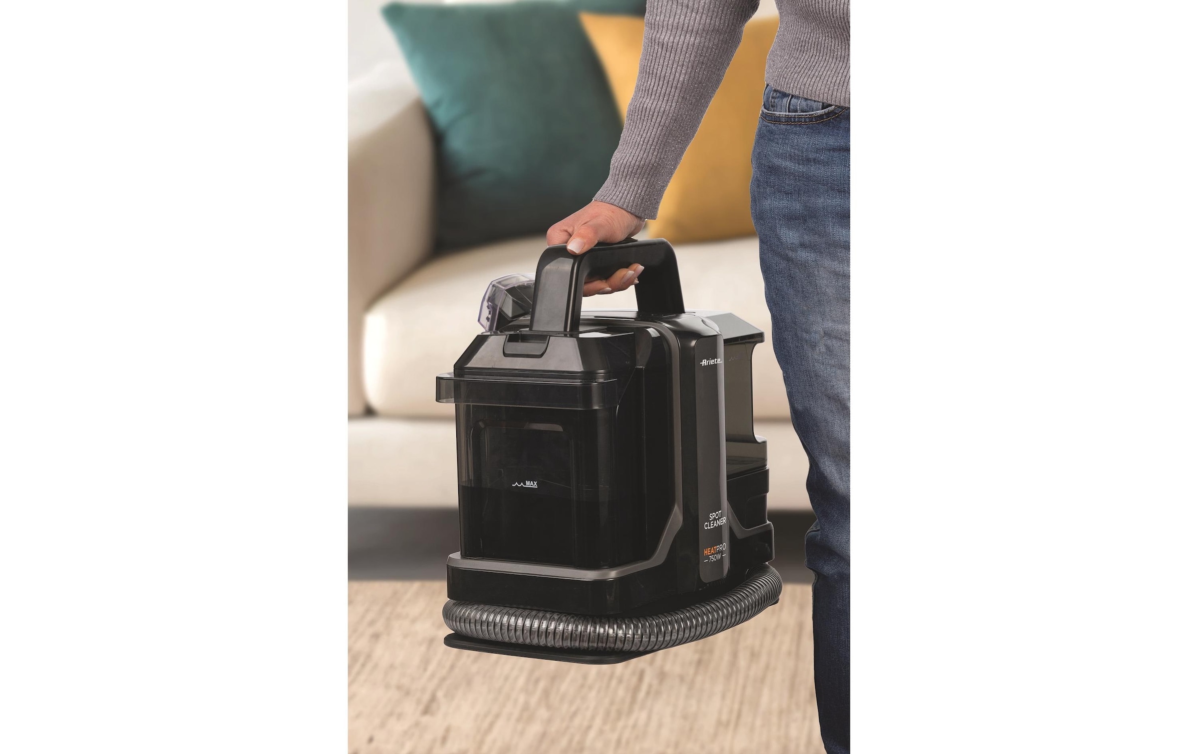 Ariete Dampfreiniger »ARI-2482 Polsterreiniger 750 W«