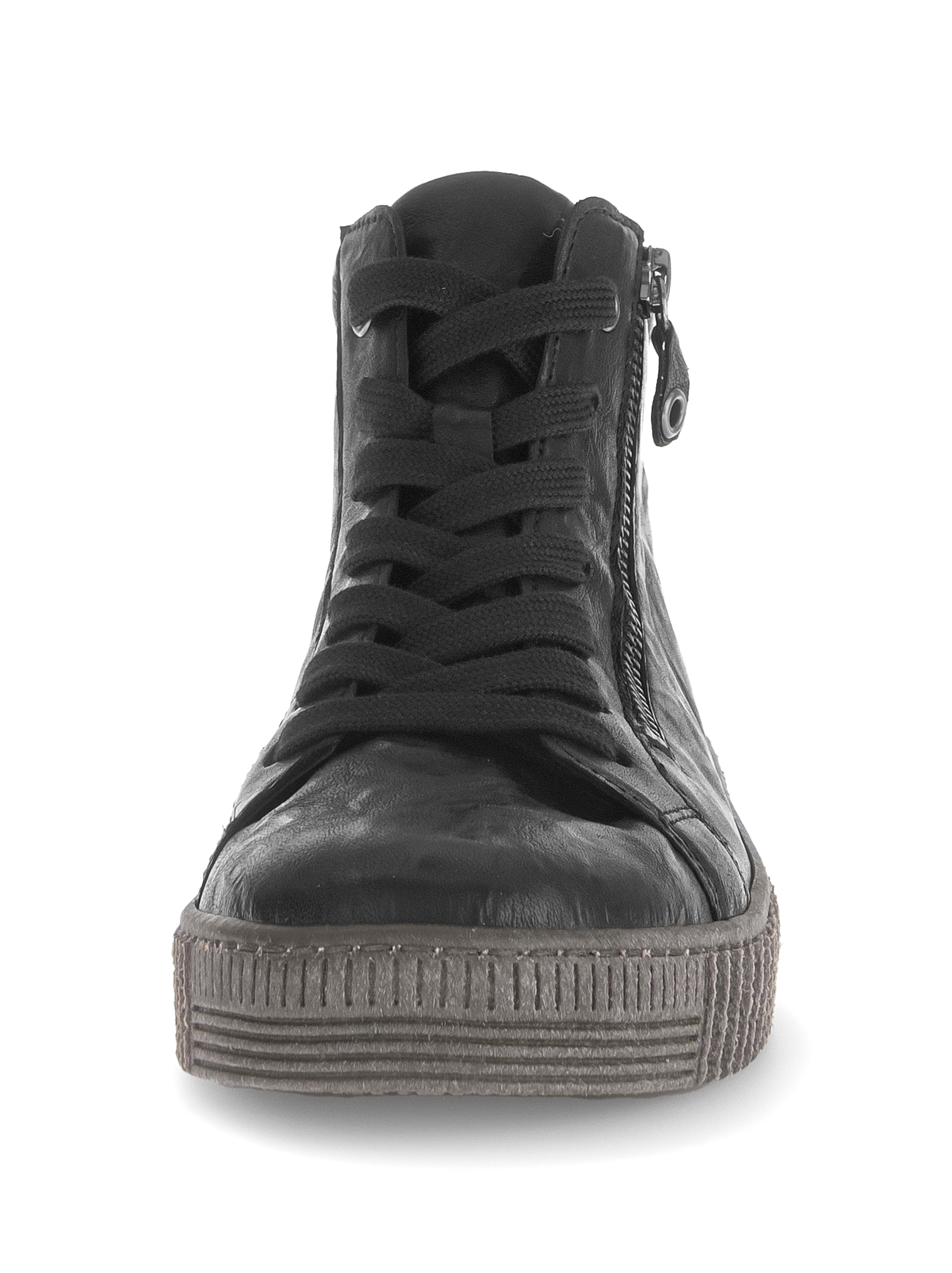 Gabor Bottines de sneakers  , plateforme, bottine, boots à lacets avec surpiqûres décoratives