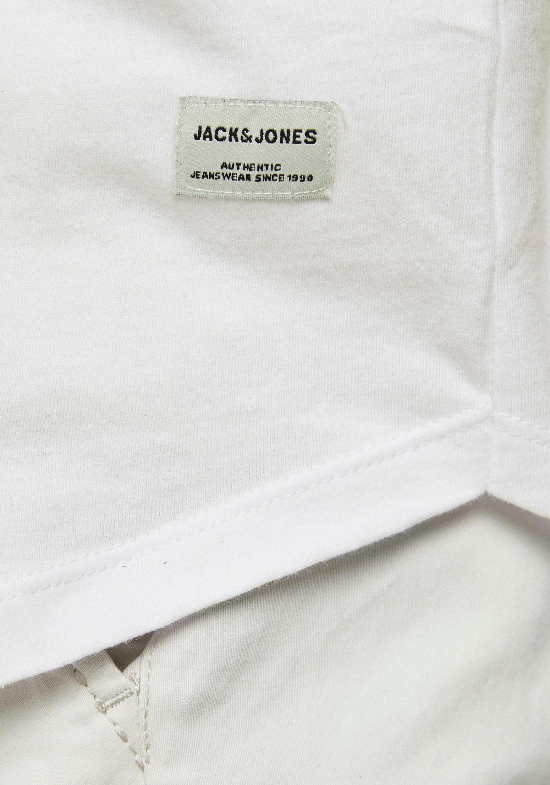 Jack & Jones Rundhalsshirt »JJENOA TEE SS CREW NECK 3PK MP NOOS«, (Packung, 3 tlg., 3er-Pack)
