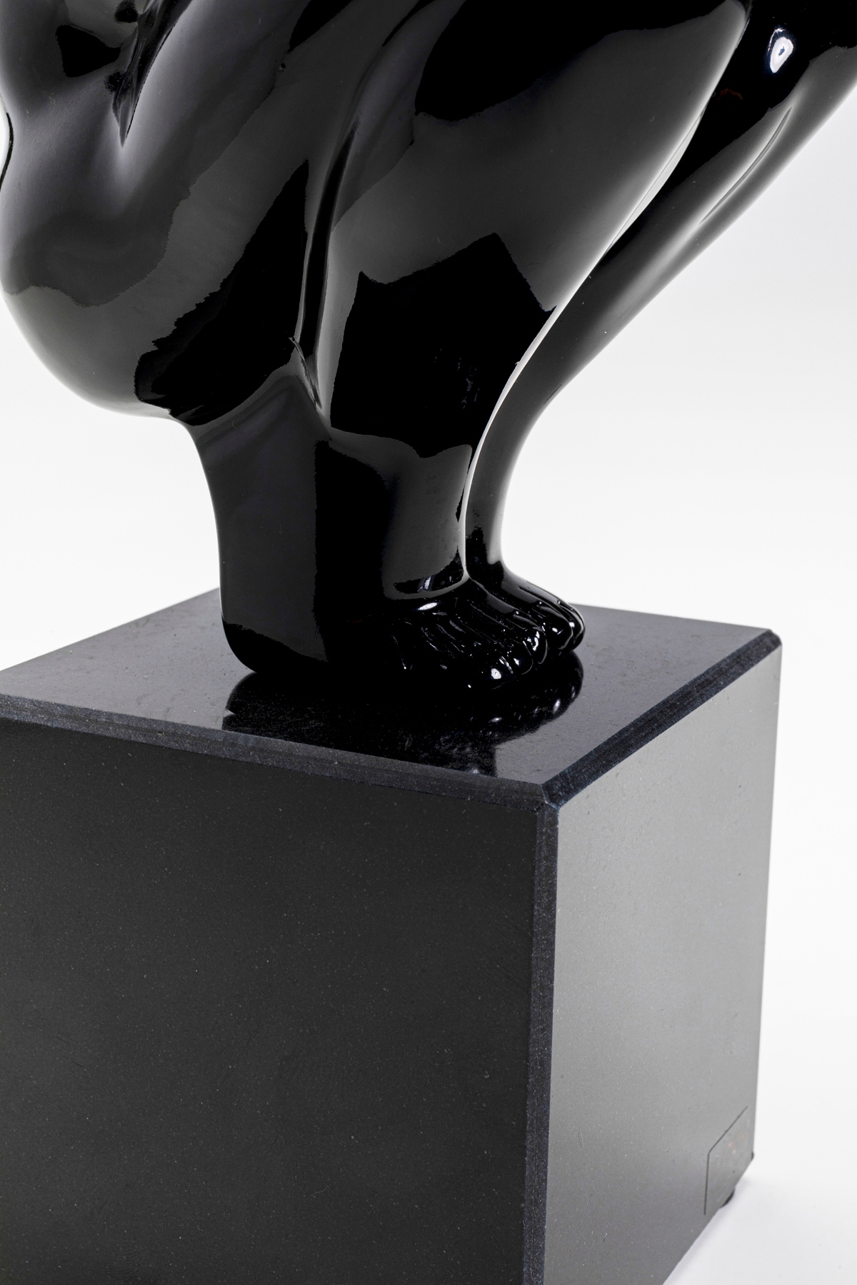 Kare Design Objet décoratif »Deko Objekt Athlet Black Small 43cm«