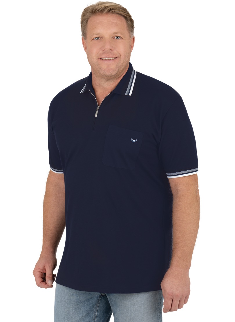 Trigema Poloshirt »TRIGEMA Poloshirt mit Reissverschluss«