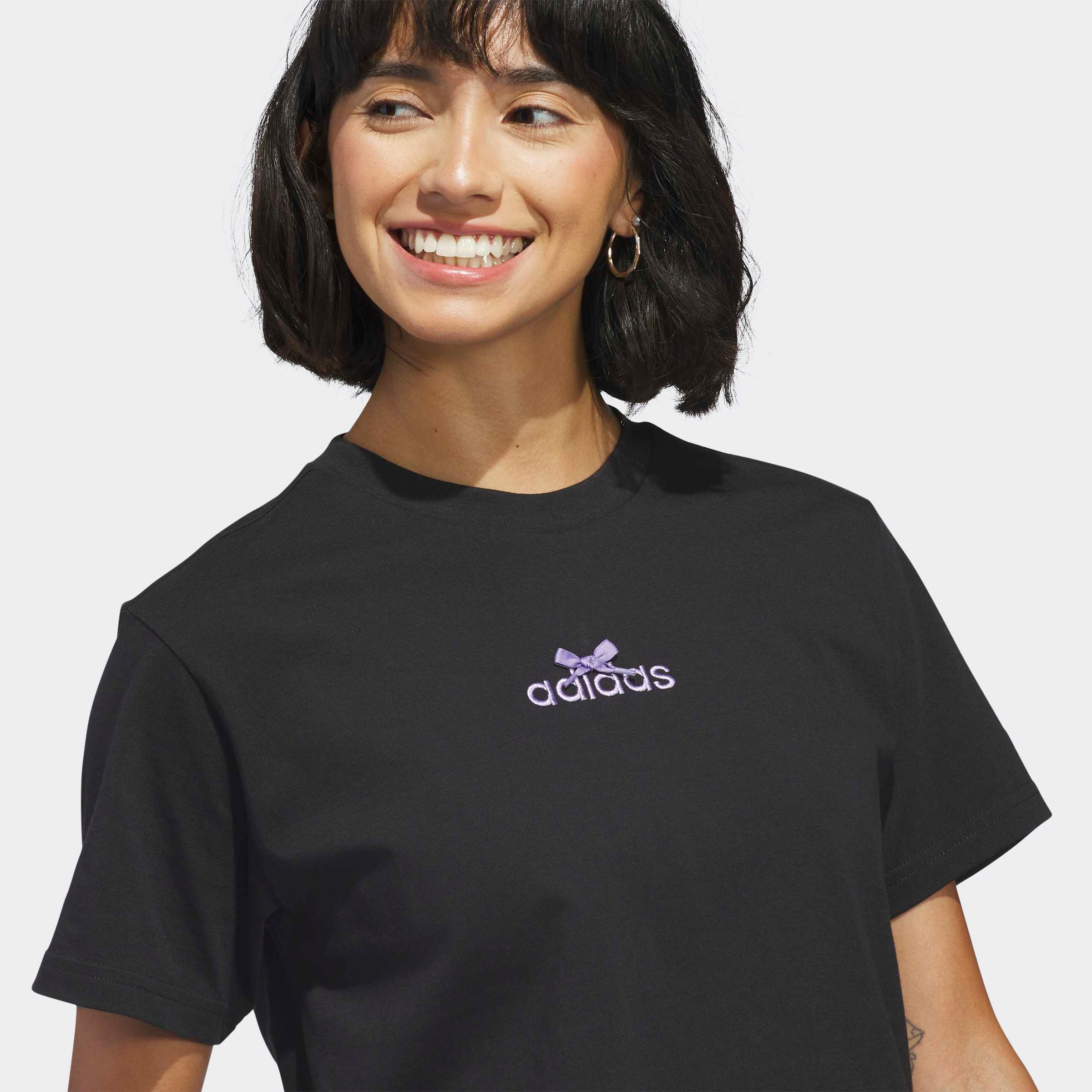adidas Sportswear T-shirt »BOW ON LINEAR LOGO GRAPHIC«