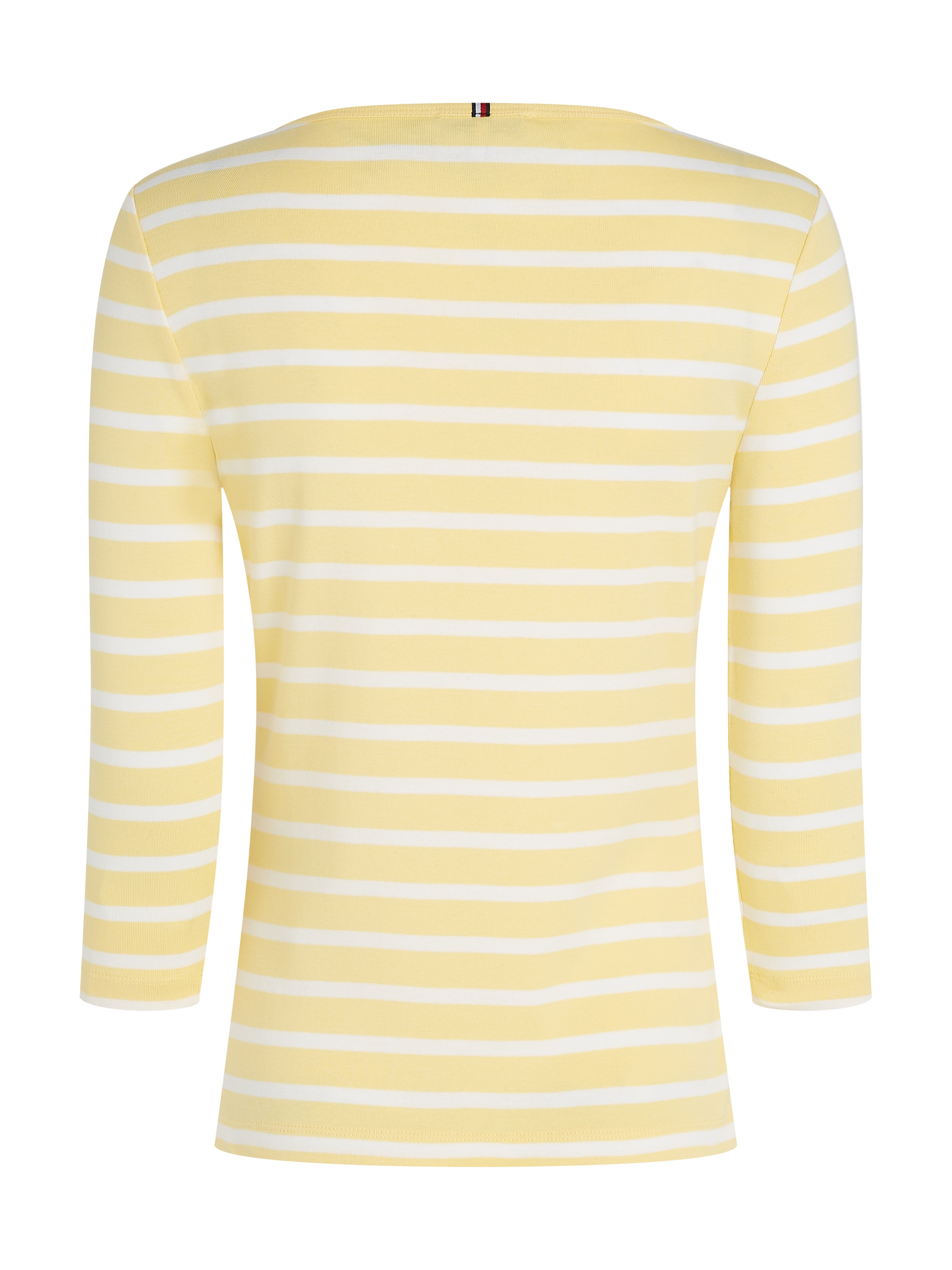 Tommy Hilfiger 3/4-Arm-Shirt »NEW CODY SLIM BOAT-NK 3/4SLV mit U-Boot und Streifen«, gestreift, casual, slim fit, Baumwolle, U-Boot-Ausschnitt