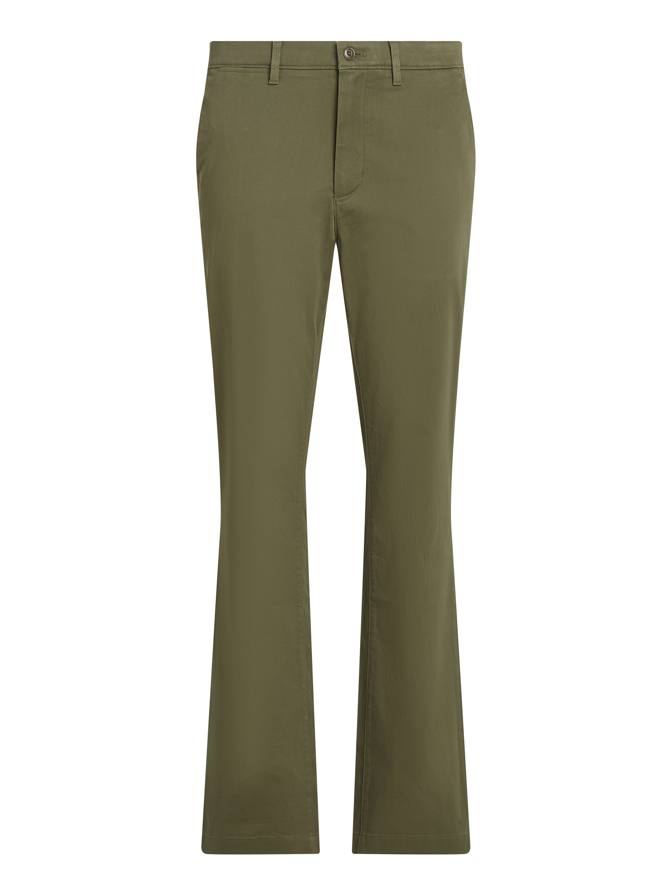 Tommy Hilfiger Chinohose »DENTON CHINO SATIN«, mit Gesässtaschen mit Knopf, Logostickerei