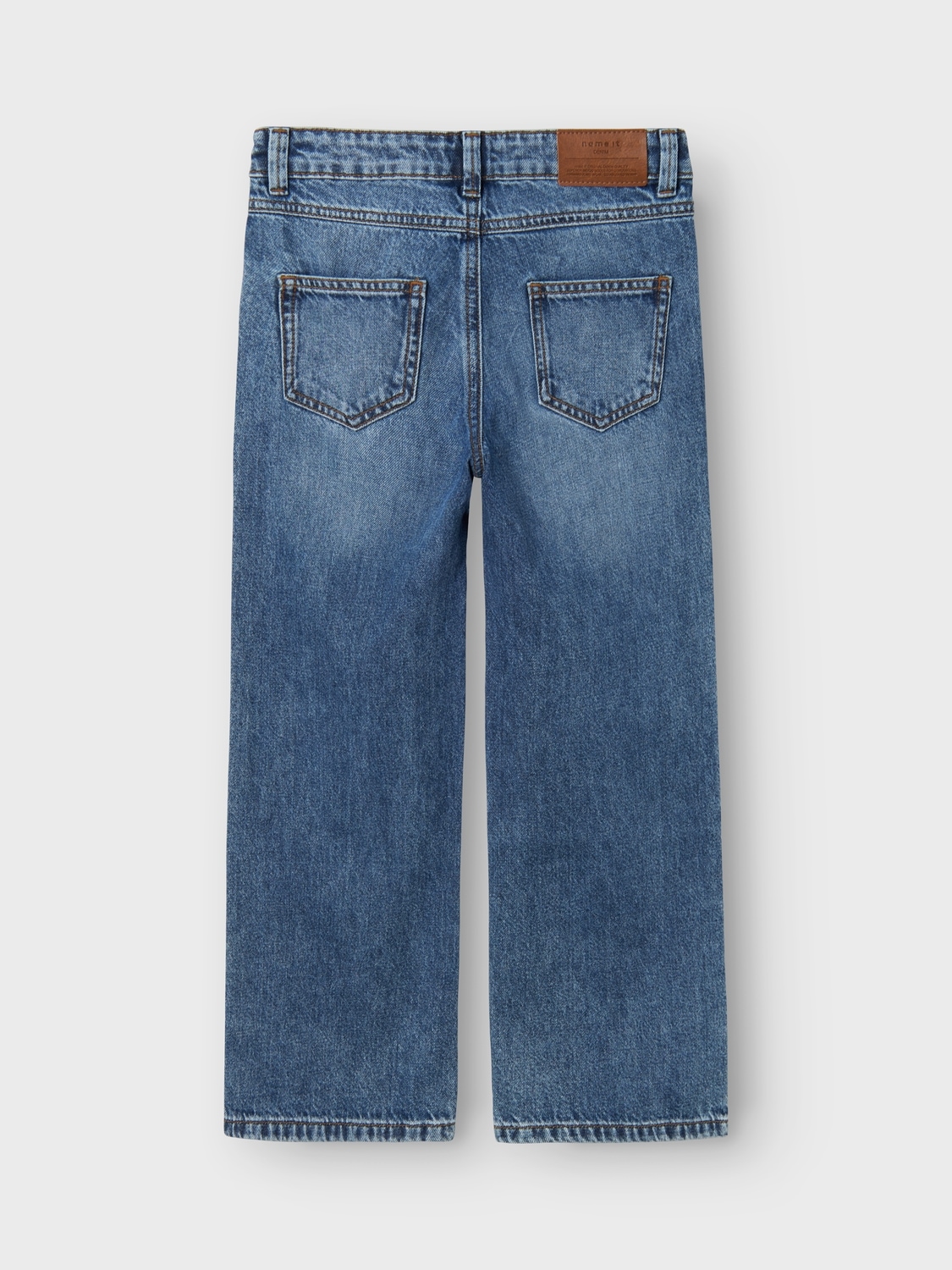 Name It 5-Pocket-Jeans »NKFROSE HW WIDE JEANS 141«, mit Destroyed Effekt