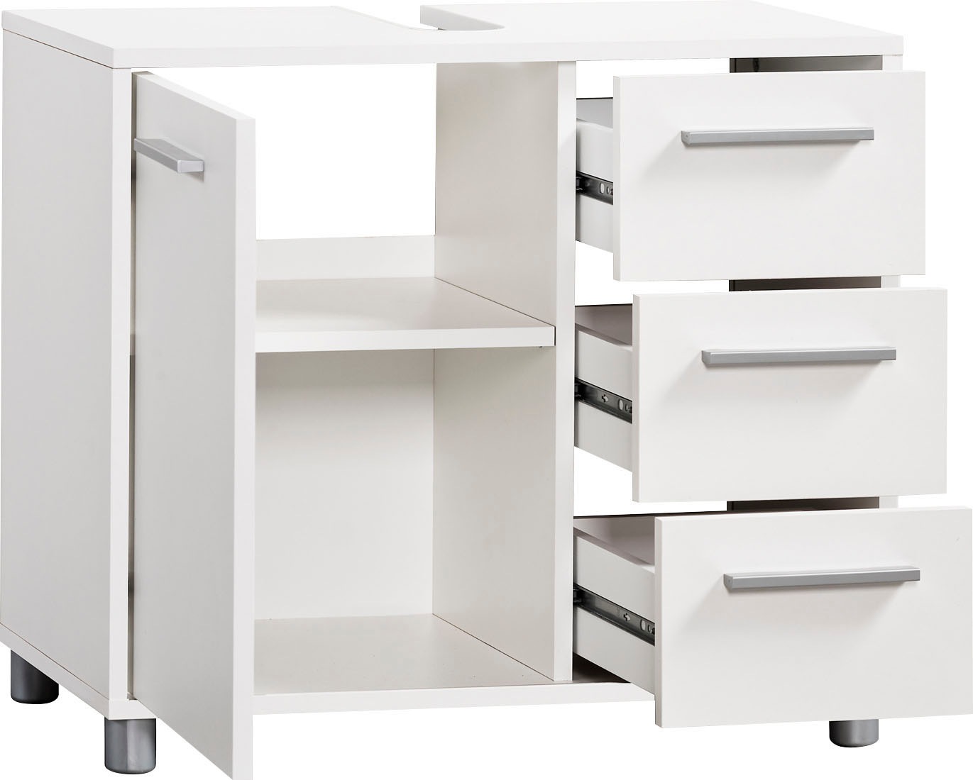 Procontour Waschbeckenunterschrank "Betty" Breite 64 cm, mit Einlegeboden