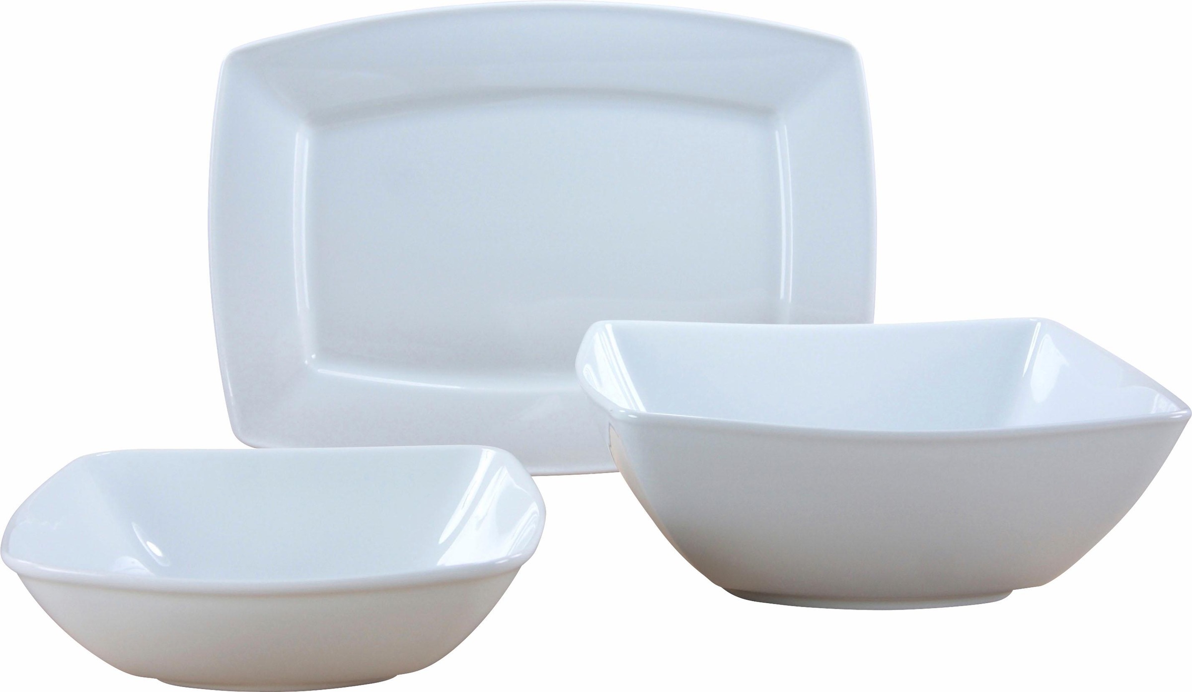 Servier-Set "Victoria", Porzellan, (Set, 1 Platte, 2 Schüsseln)