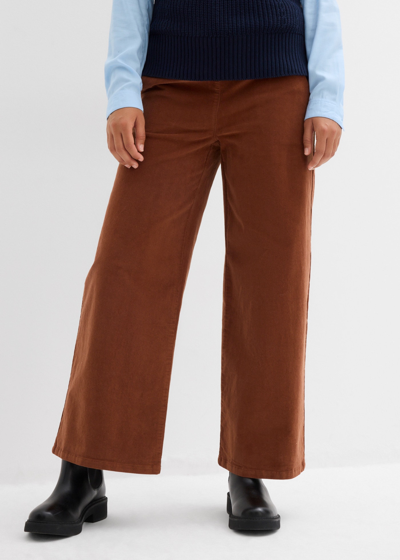 Image of bonprix Cordhose mit Elasthan-Anteil, knöchelfrei