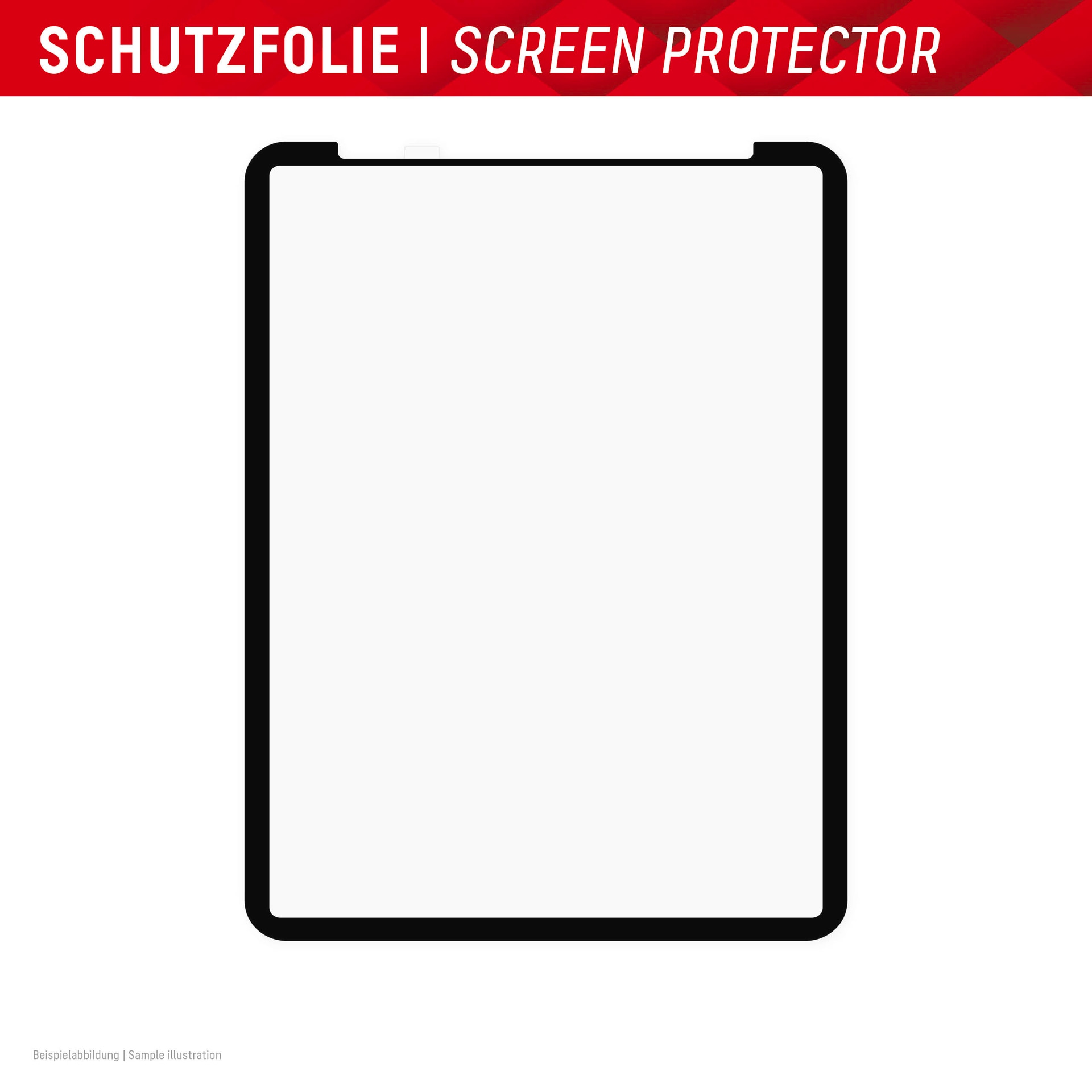 Displex Displayschutzfolie »Tablet PaperSense«, für Apple iPad Pro 12,9 (3./4./5./6. Gen.), Schreiben wie auf Papier