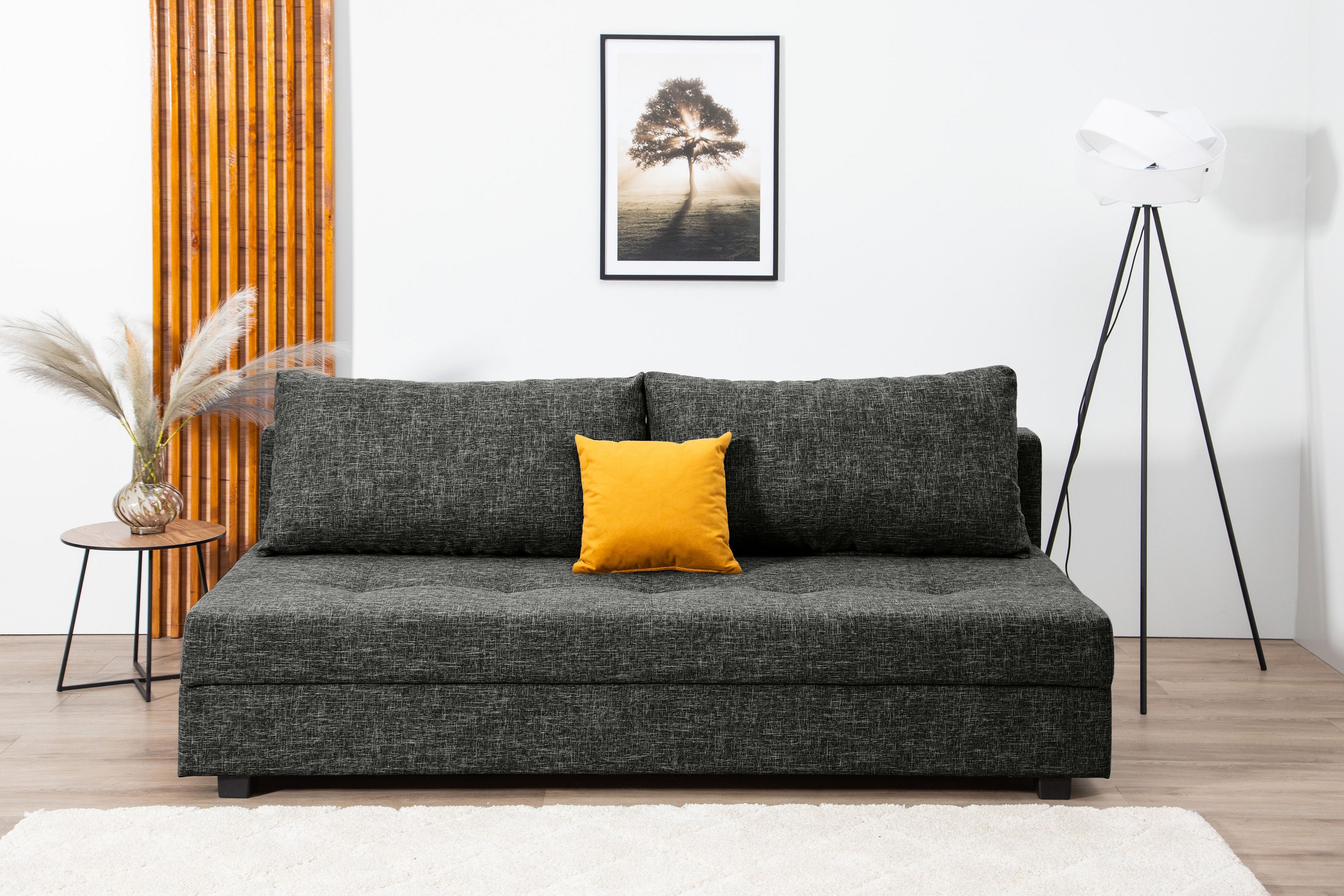 COLLECTION AB Schlafsofa »DARIA inklusive Schlafunktion und Bettkasten«, Schlafsofa,Bettfunktion,Bettkasten,inklusive Rückenkissen,Federkern