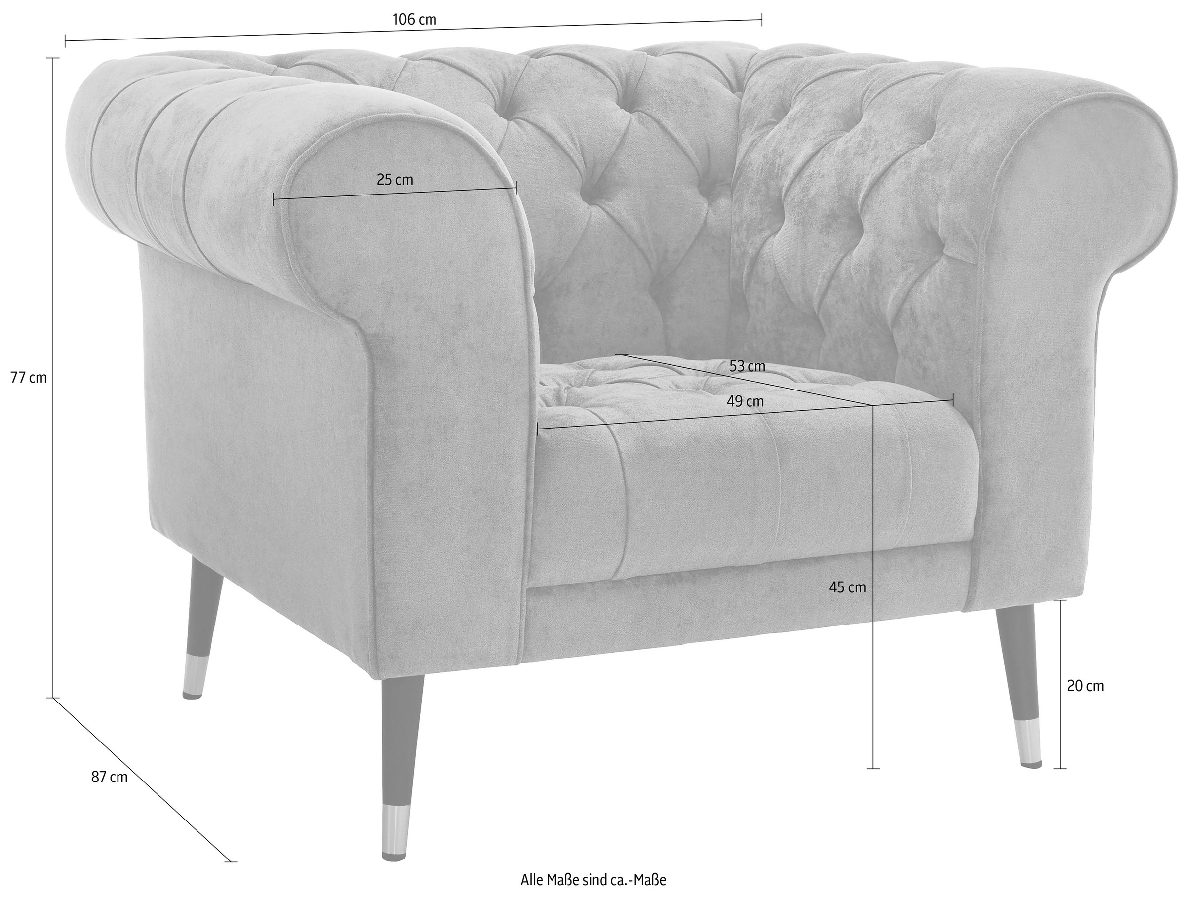 Home affaire Chesterfield-Sessel »Tinnum Sessel«