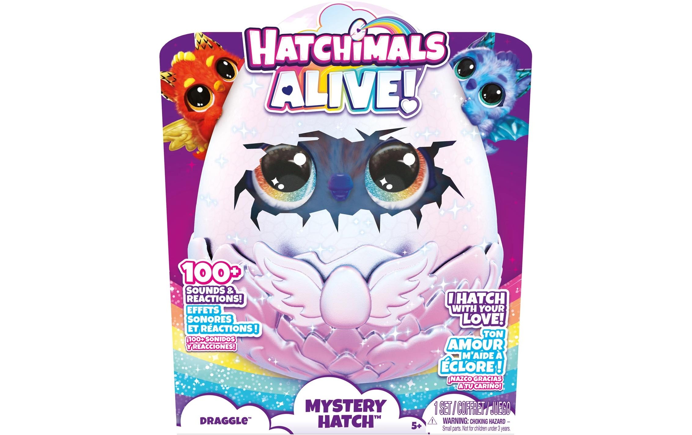 Spin Master Monde de jeu »Hatchimals Secret Hatch Draggle Alive assortiert«