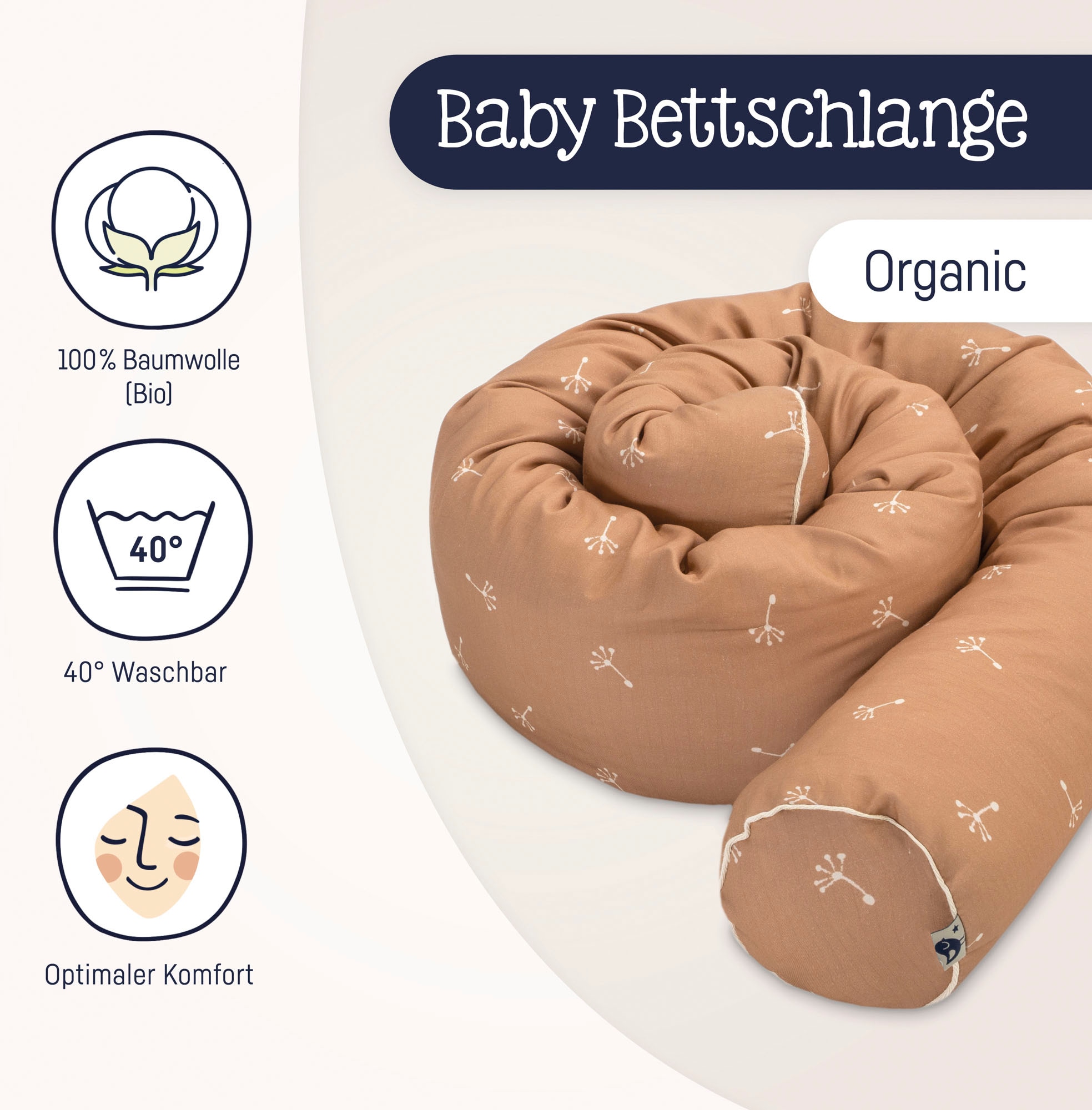 Julius Zöllner Serpent à nid »Organic, Flowery« Made in Germany