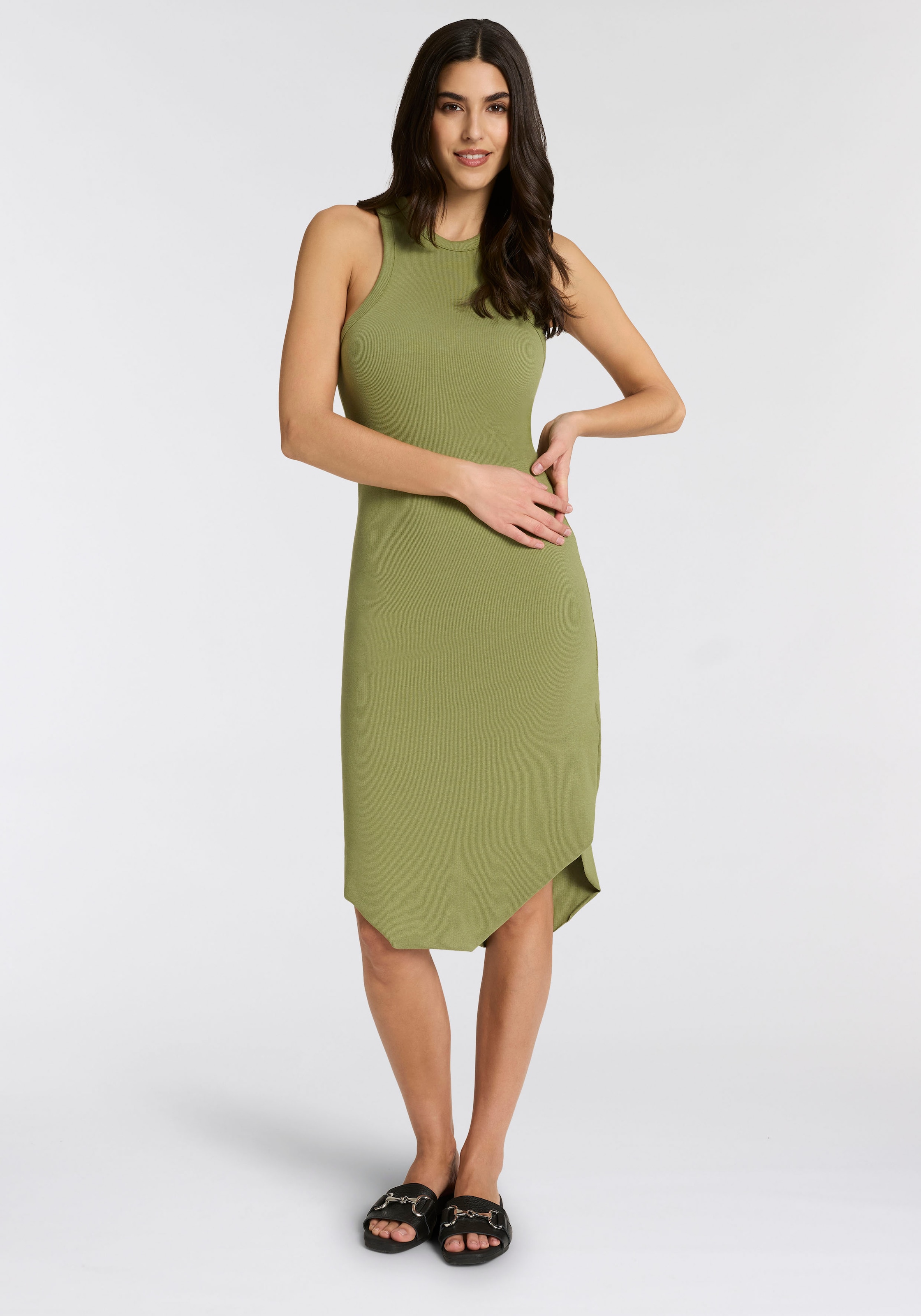 Image of Replay Jerseykleid in gerippter Struktur, figurbetont