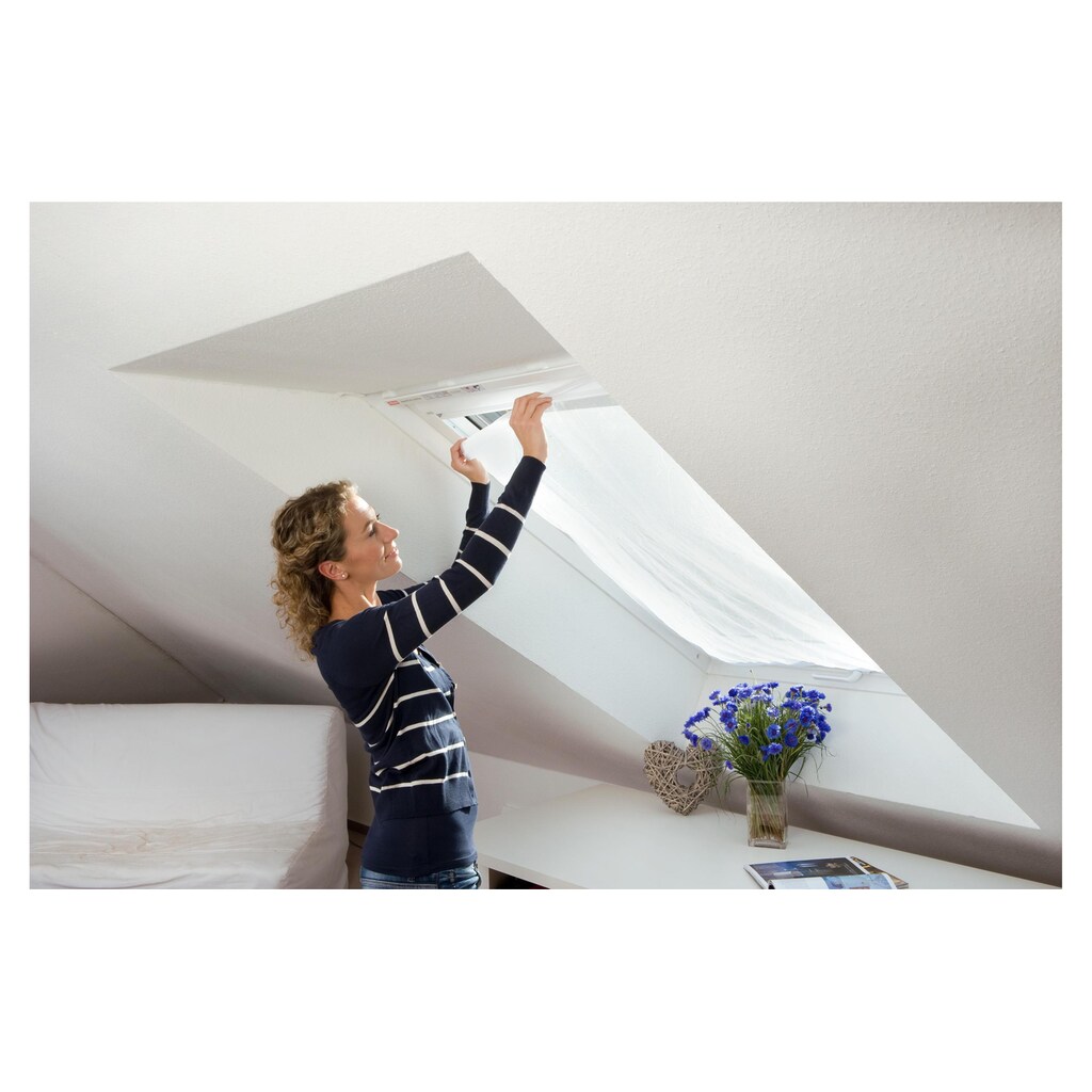 tesa Moskitonetz »Insect Stop Comfort Dachfenster«