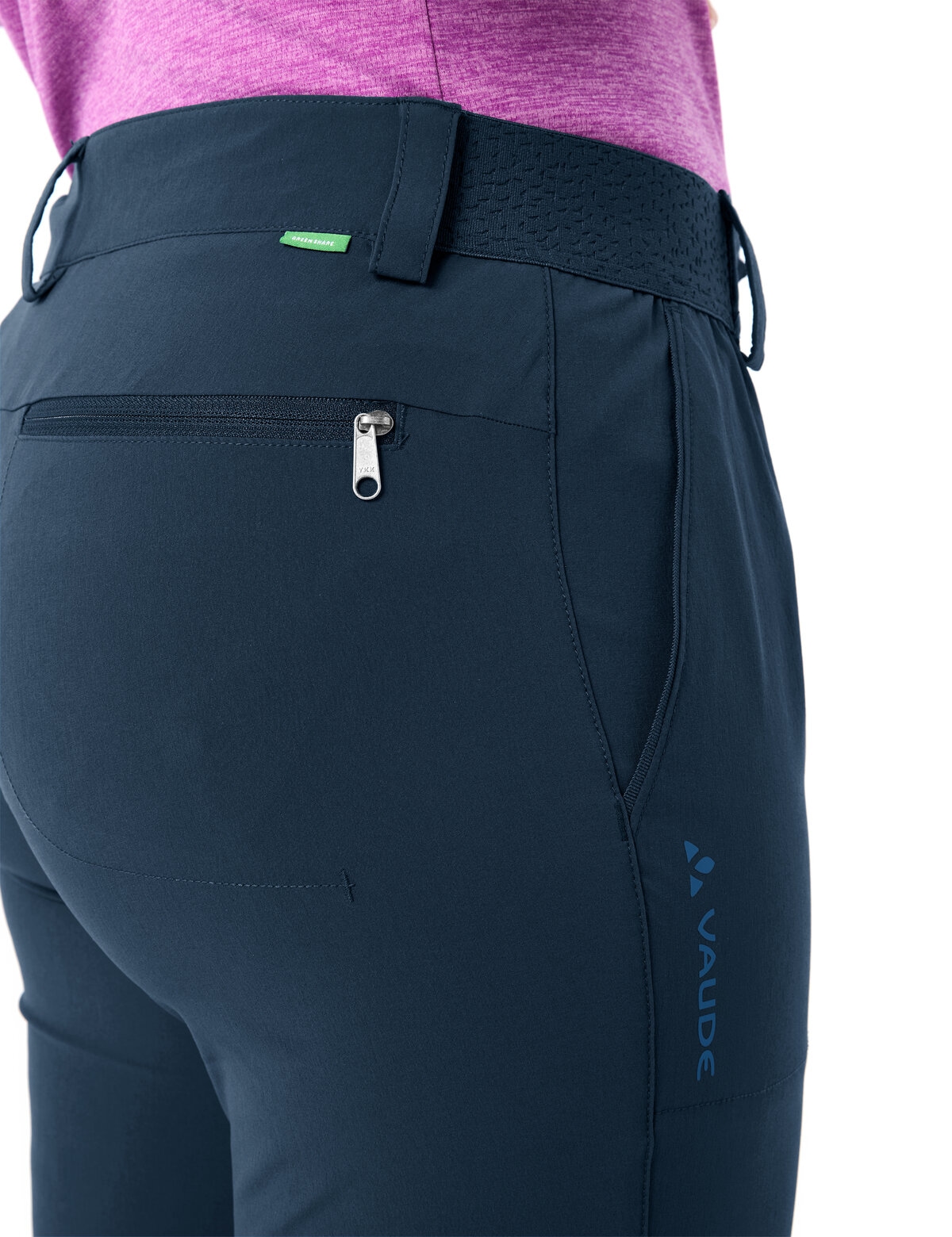 VAUDE Zip-off-Hose »WOMEN'S FARLEY STRETCH ZO CAPRI PANTS«  bequeme Passform, für sportliche Aktivitäten und Outdoor