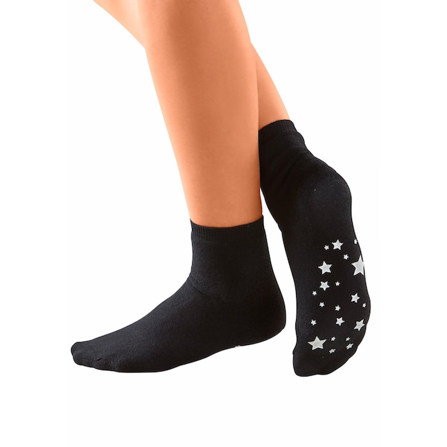 ♕ Lavana ABS-Socken, (Set, 3 Paar), mit Antirutschsohle im Sterndesign  versandkostenfrei auf
