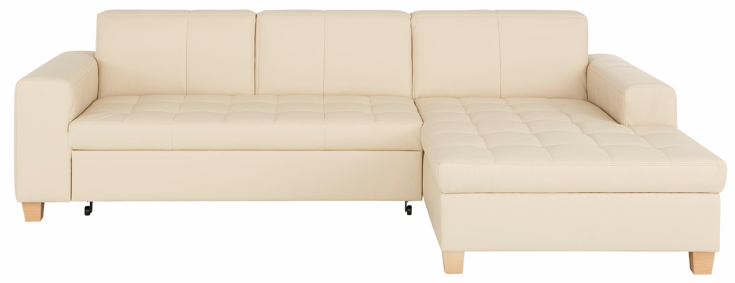 Image of Home affaire Ecksofa »Corby«, wahlweise mit Bettfunktion, Steppung auf Sitzfläche bei Ackermann Versand Schweiz