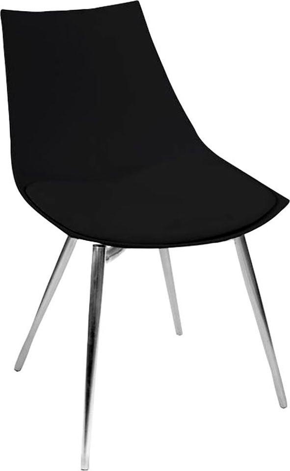 Kayoom Stuhl »Dakota 110 4er-Set, Kunstleder-Bezug, Sitzfläche aus Schaumstoff«, (Set), 4 St., ergonomisch, komfortabel, pflegeleicht, Kunstleder-Bezug