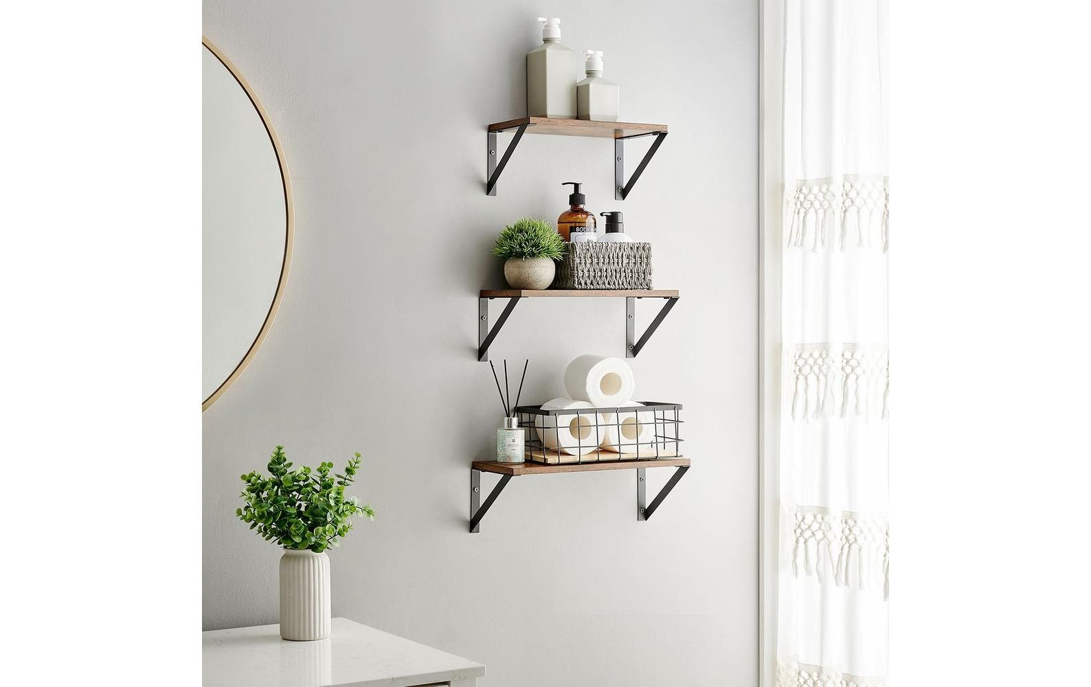 VASAGLE Étagère murale »3-er Set«