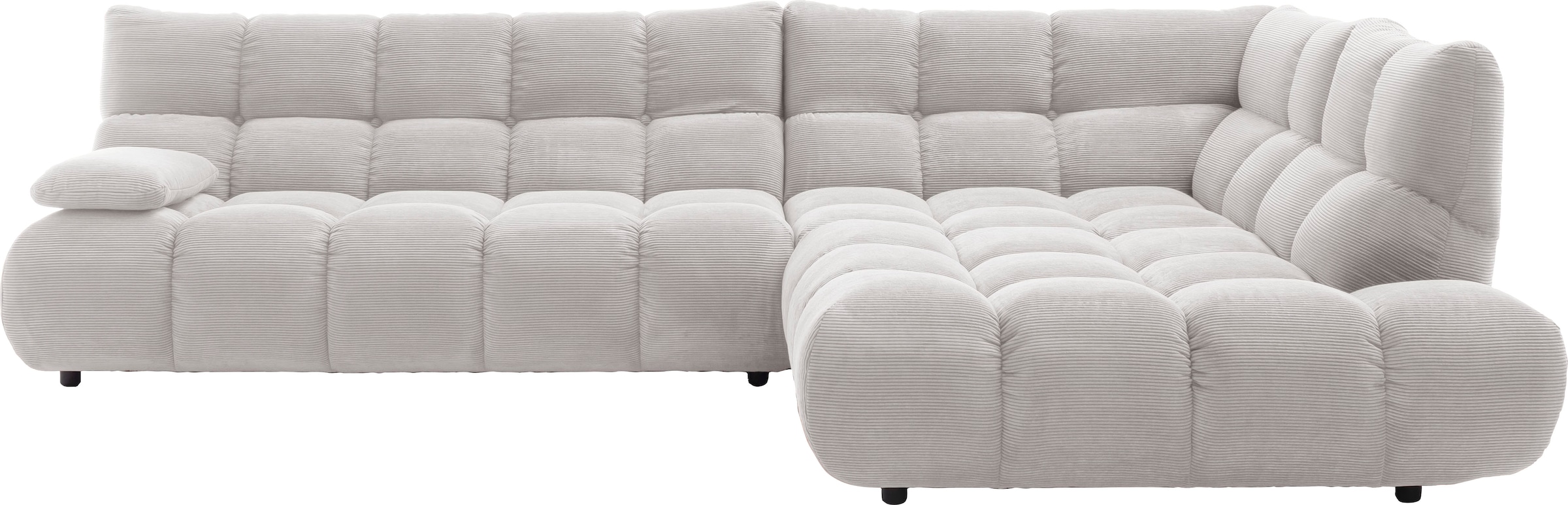 Image of Home affaire Ecksofa "Cozy Bubble, mit klappbarer Armlehne, Breite 324 cm"