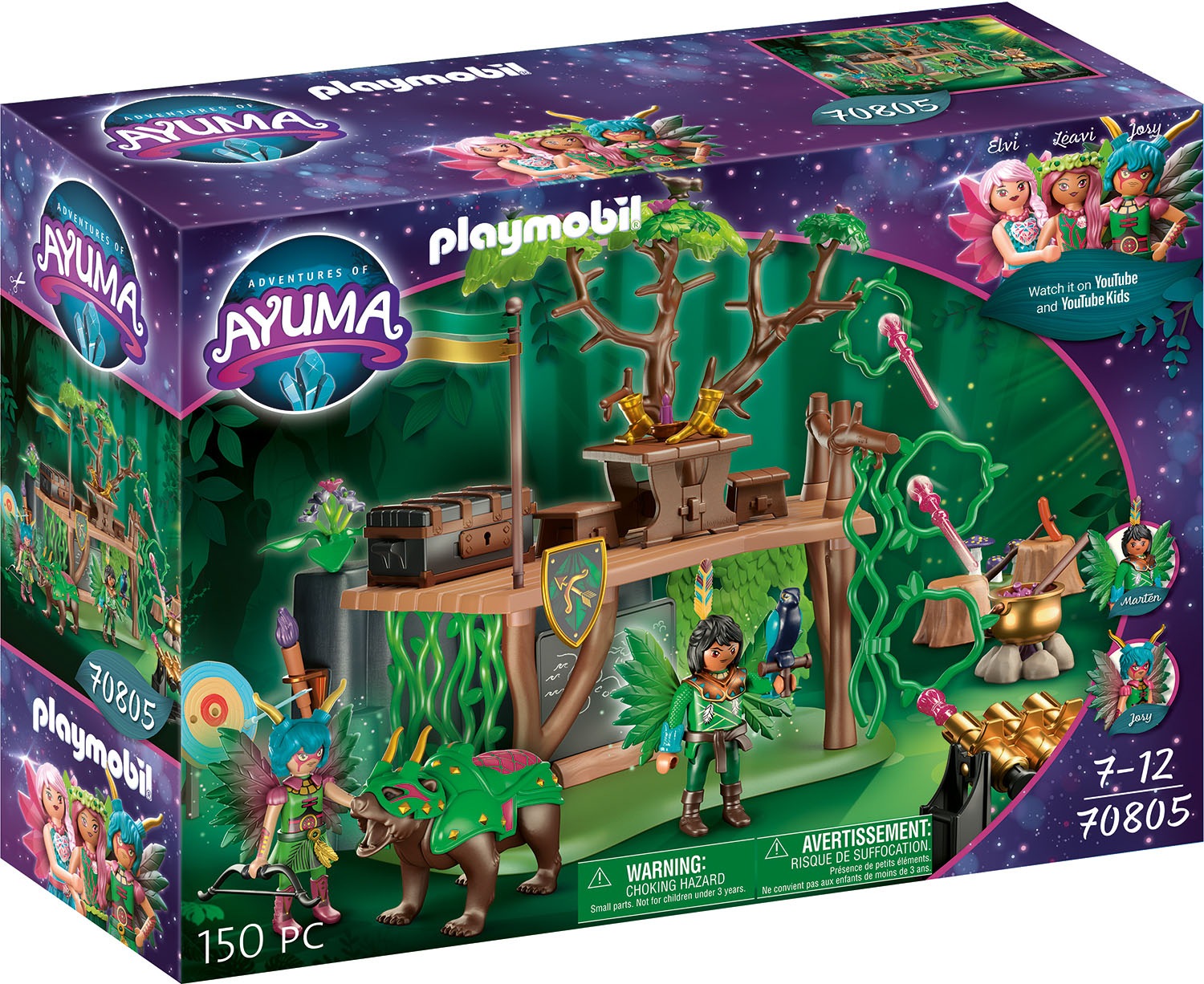 Image of Playmobil® Konstruktions-Spielset »Trainingscamp (70805), Adventures of Ayuma«, (150 St.), Made in Germany bei Ackermann Versand Schweiz