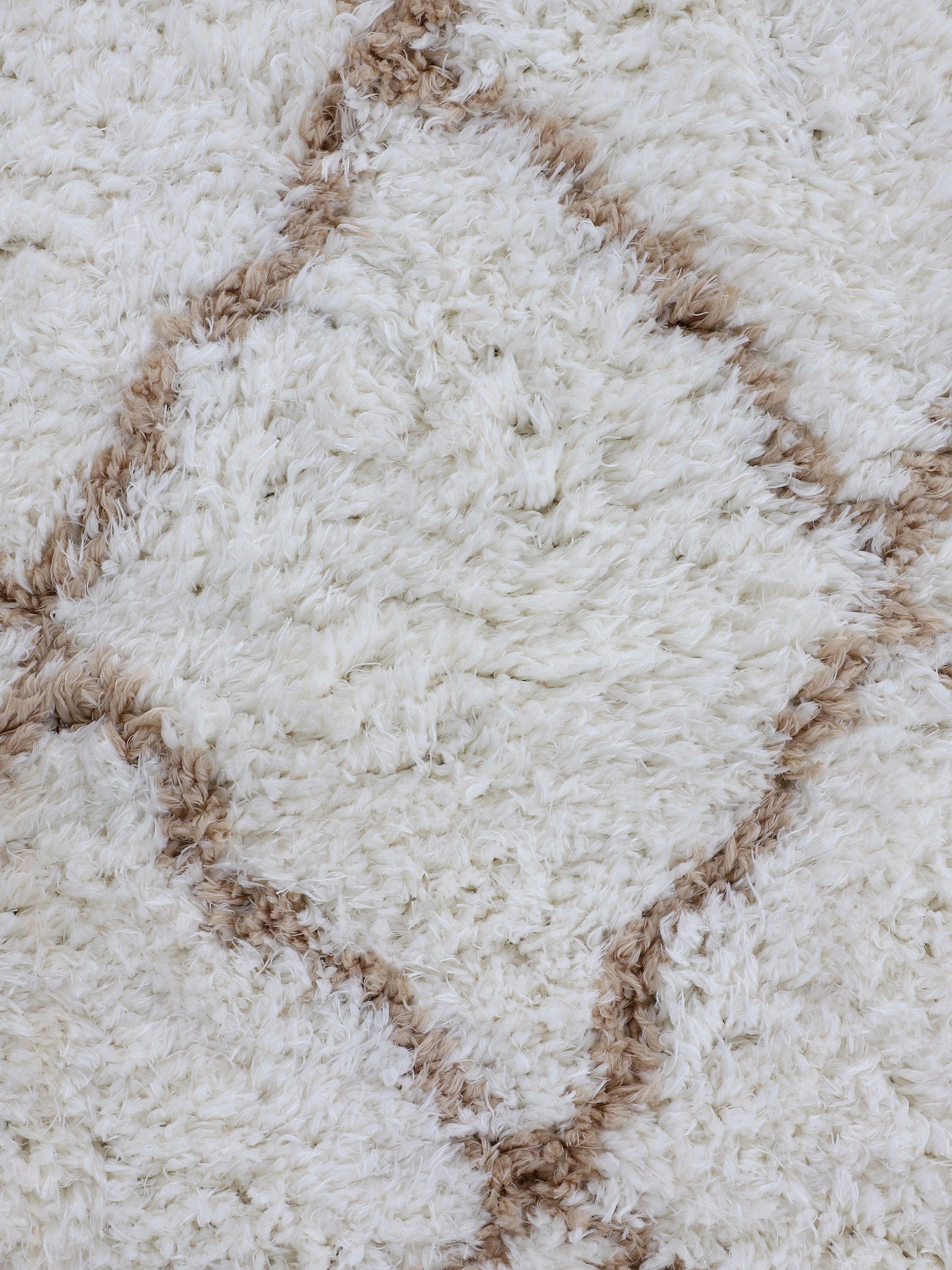 carpetfine Hochflor-Teppich »Eddy«, rund, 30 mm Höhe, Shaggy Langflor mit Fransen, starke Grössenauswahl, Wohnzimmer