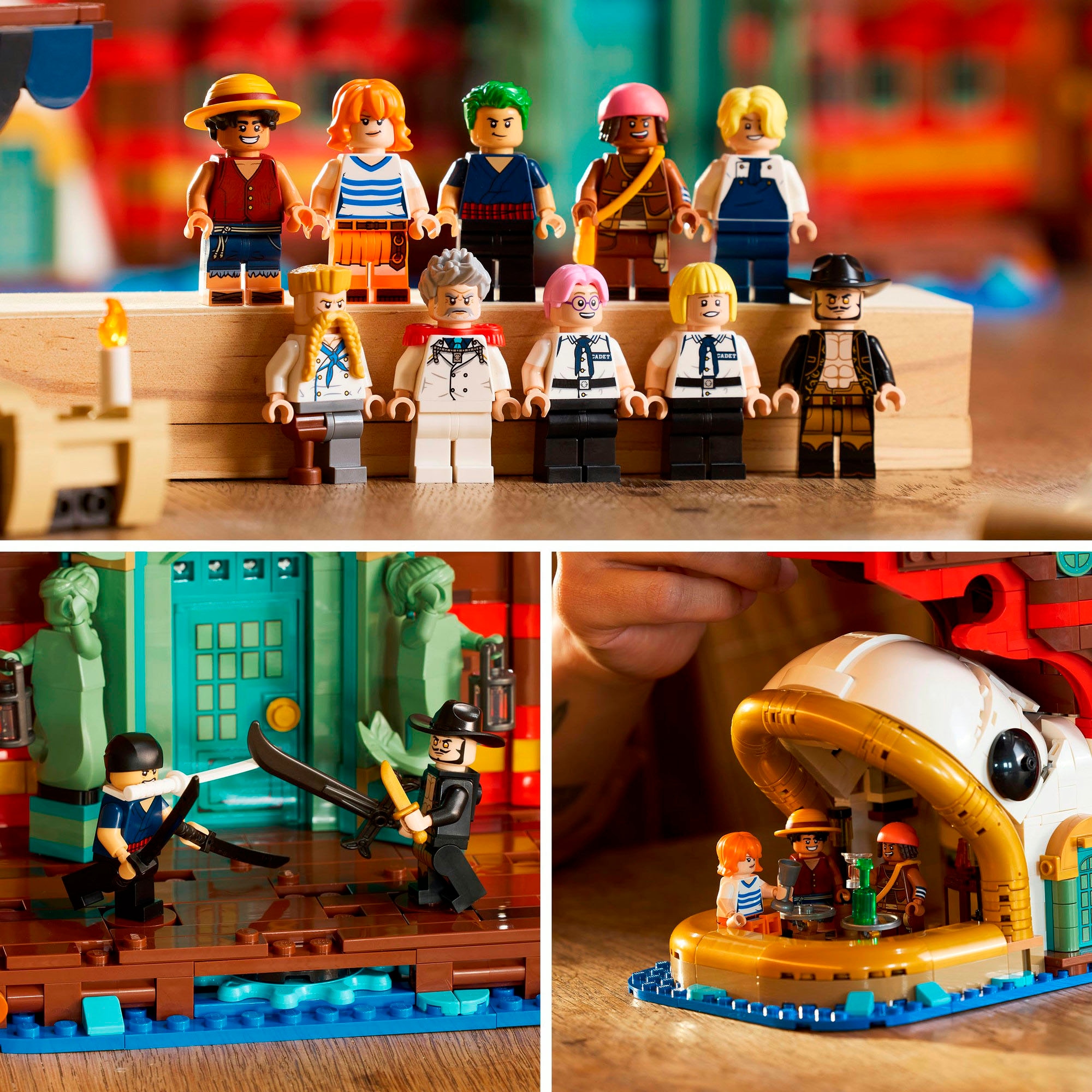 LEGO® Konstruktionsspielsteine »Baratié, das Schwimmende Restaurant (75640), LEGO One Piece« Made in Europe