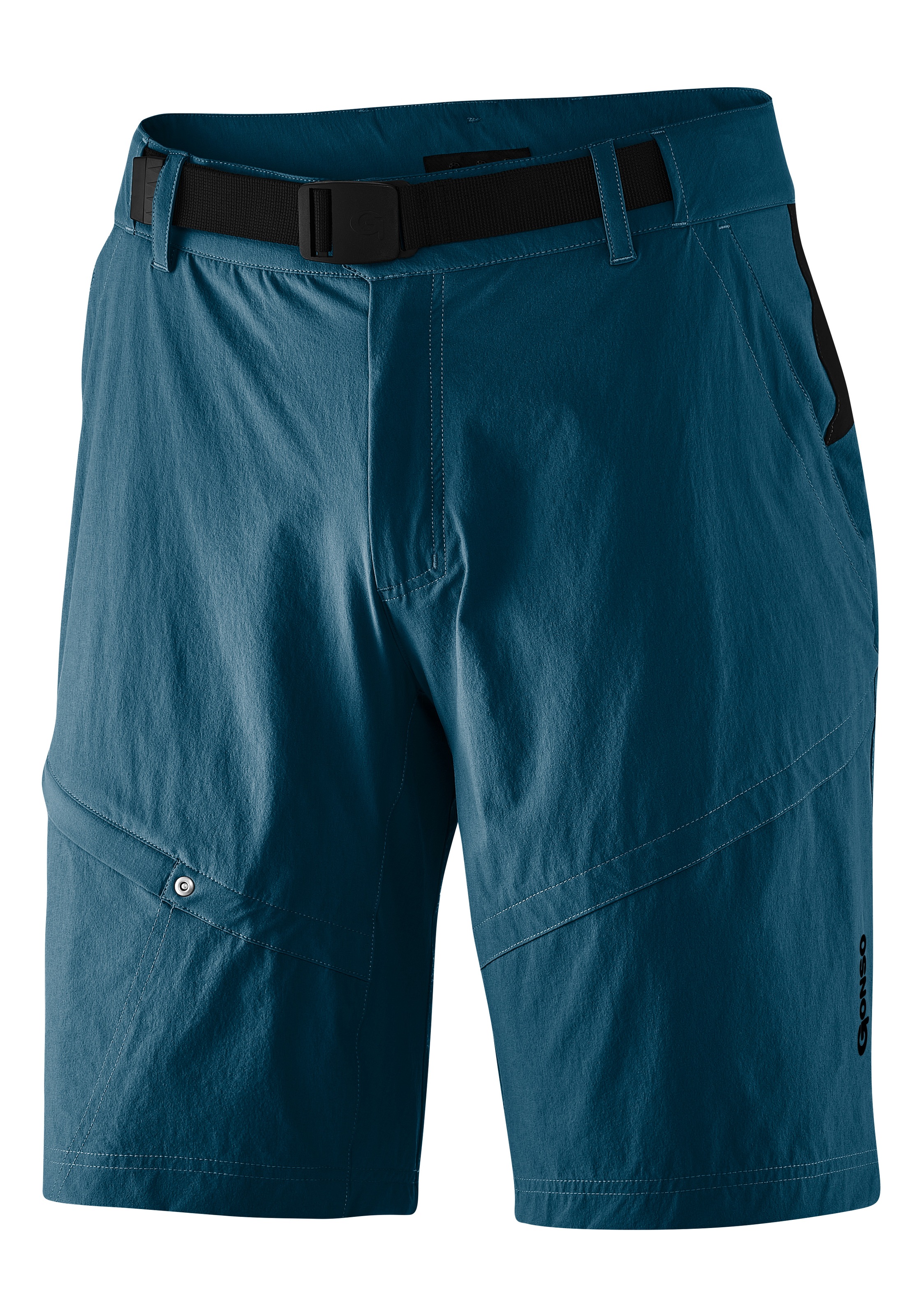 Gonso Fahrradhose »Arico Basic«  kurze Herren Radhose mit Sitzpolster, wasserabweisend, inkl. Gürtel