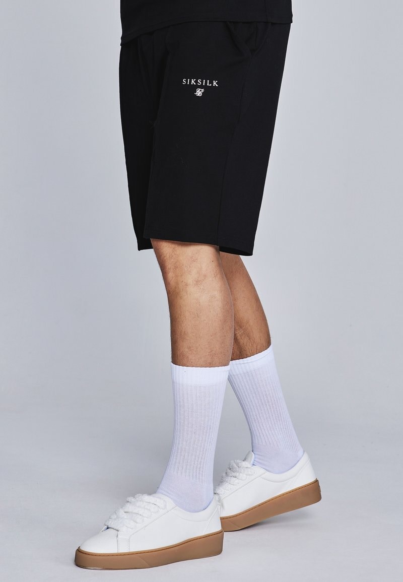 Siksilk Loungeanzug »Siksilk Kleidungsset Polo and Shorts Set«