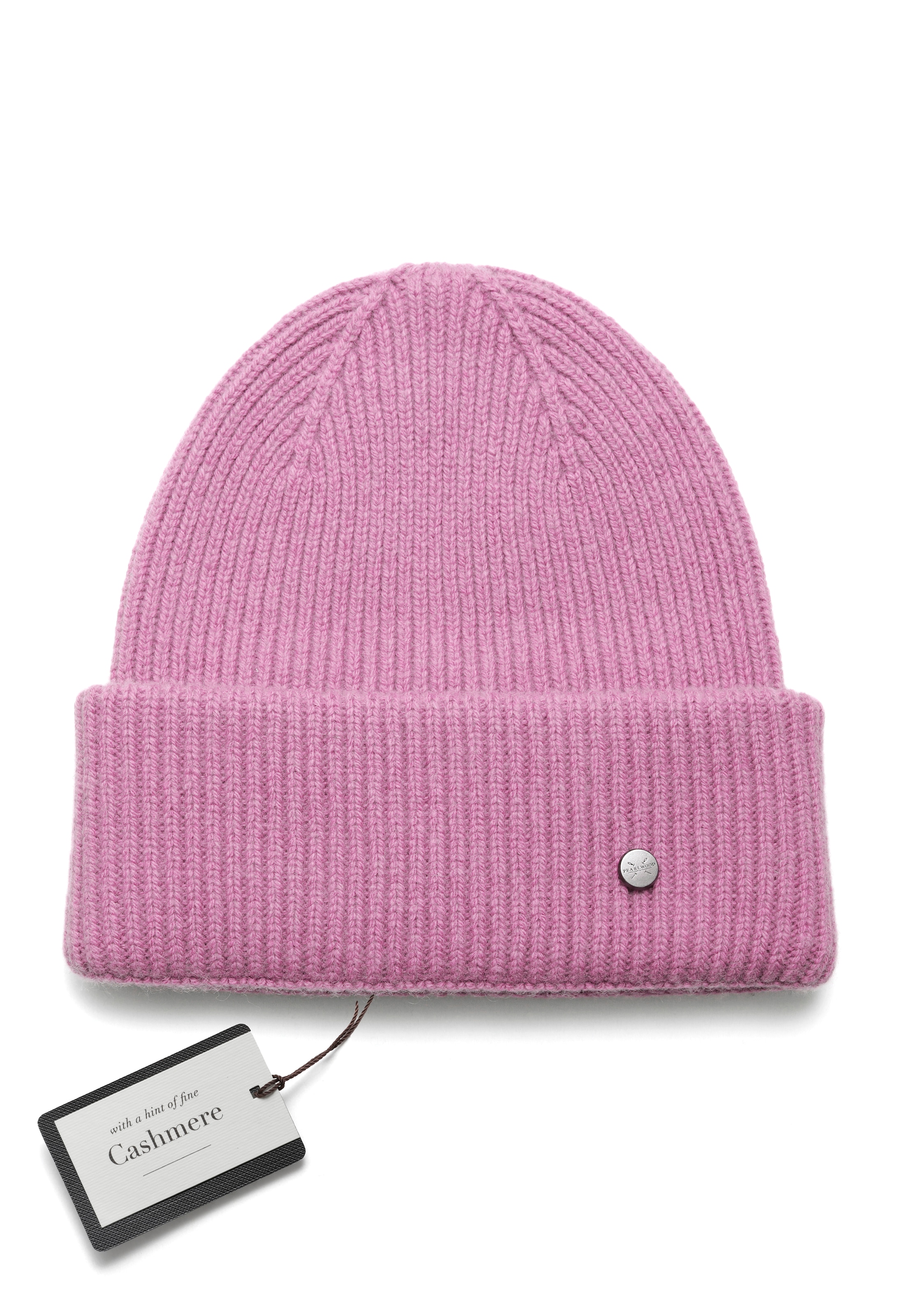 PEARLWOOD Bonnet tricoté »IVA« Feinripp, breiter Umschlag, Temperaturregulierend, Wollanteil