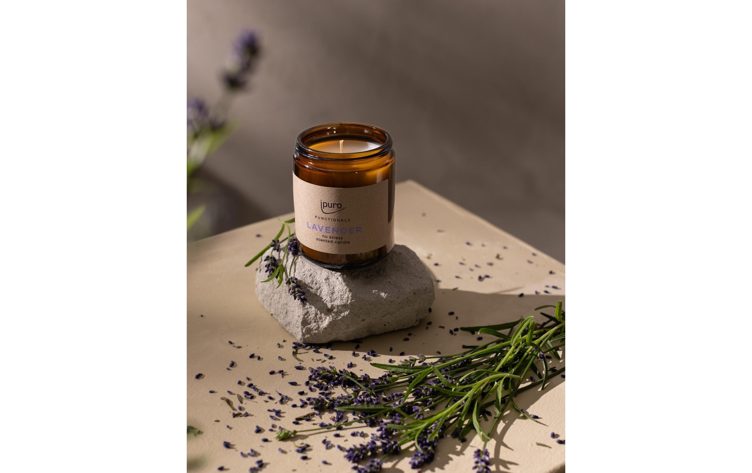 IPURO Duftkerze »Lavendel 200 g«