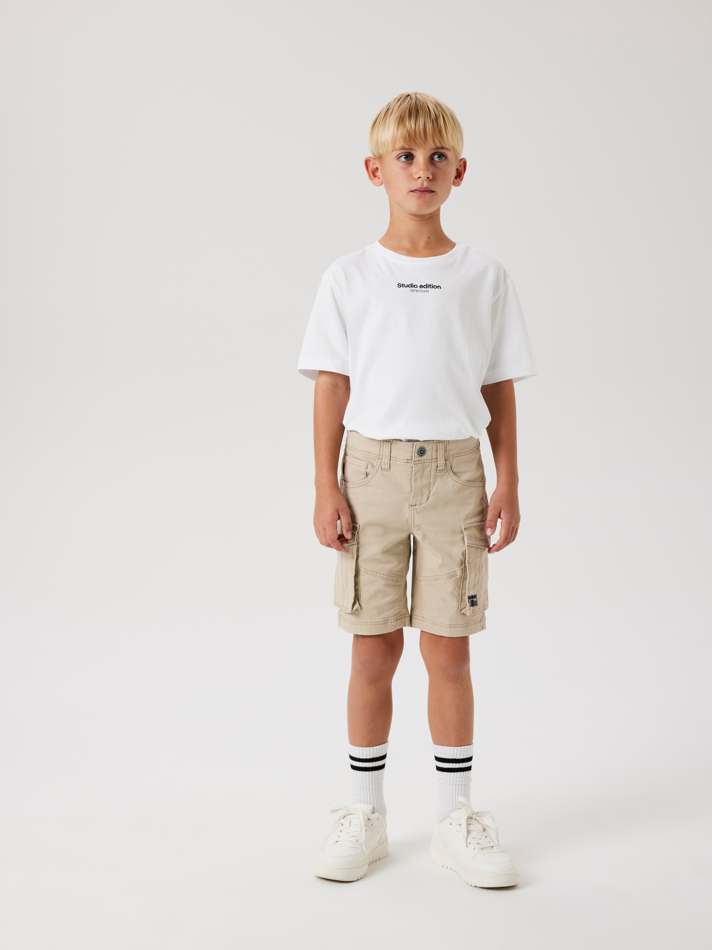 Name It Cargobermudas »NKMRYAN REG TWI L SHORTS 6776-BA NOOS«