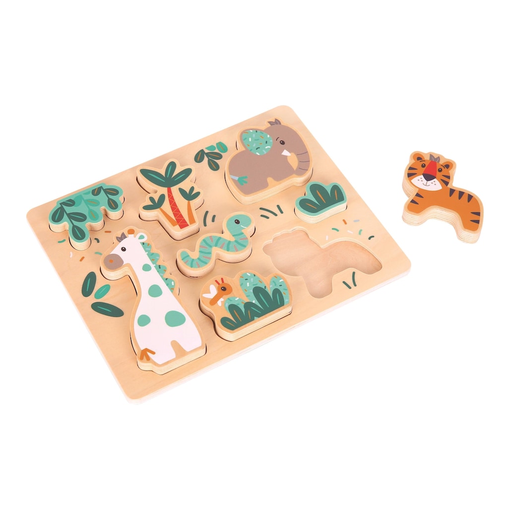 Spielba 3D-Puzzle »3D Elefant & Giraffe«