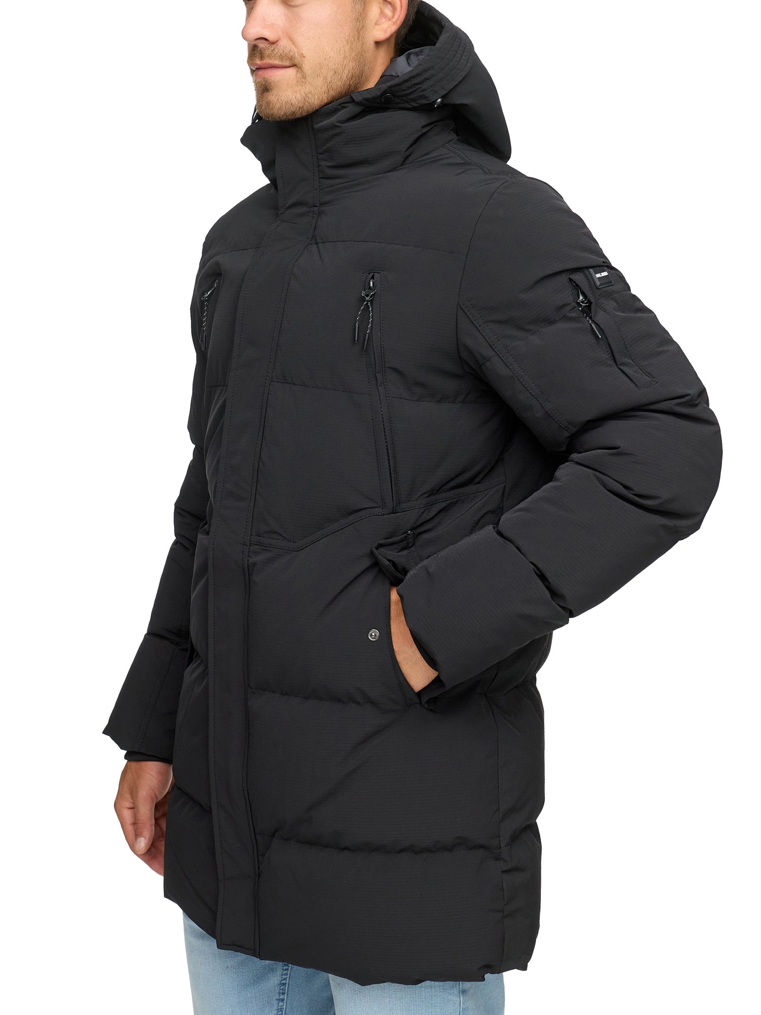 Indicode Parka »INBrighton« mit Kapuze