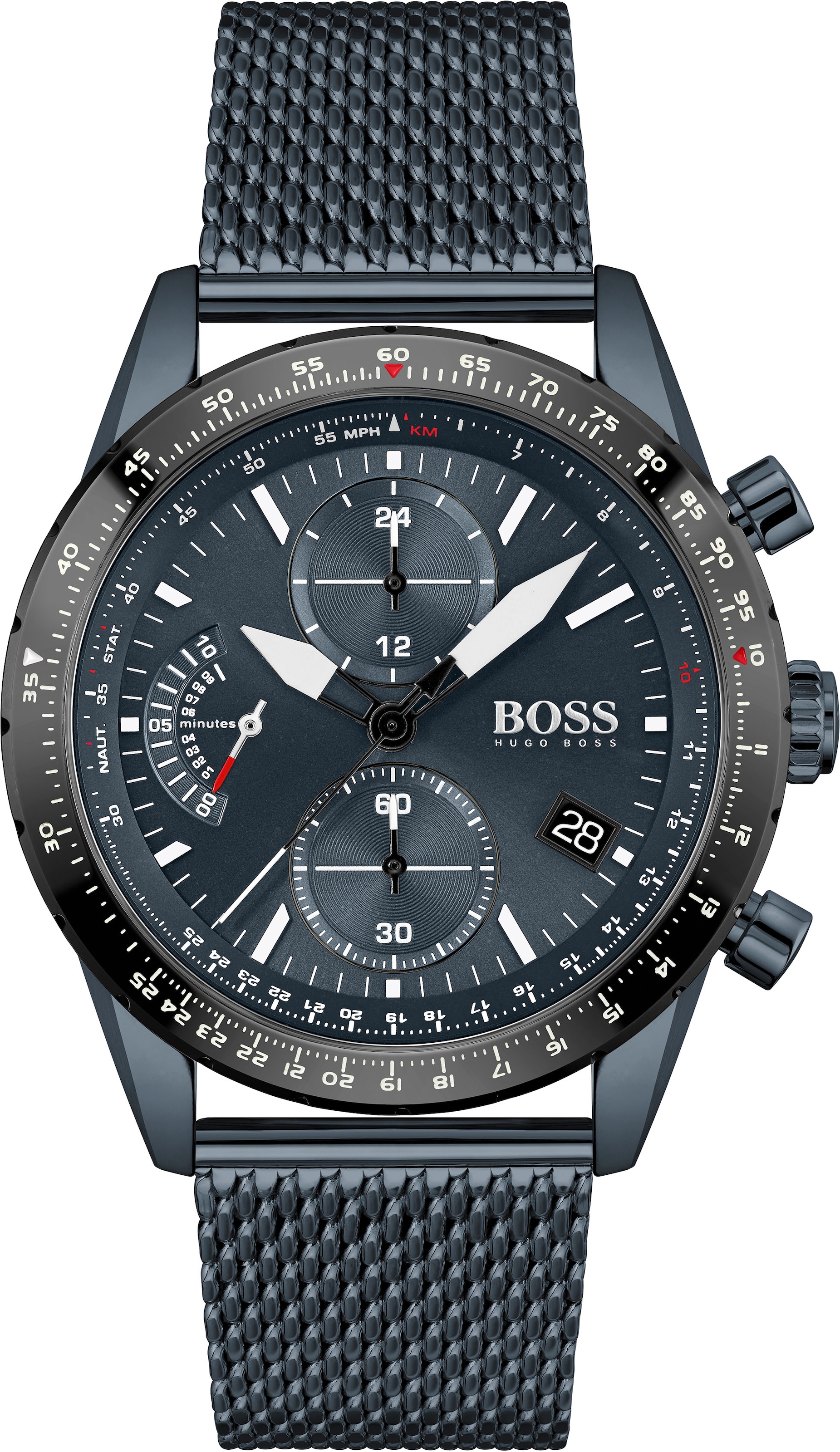 Image of BOSS Chronograph »Pilot edition Chrono, 1513887« bei Ackermann Versand Schweiz