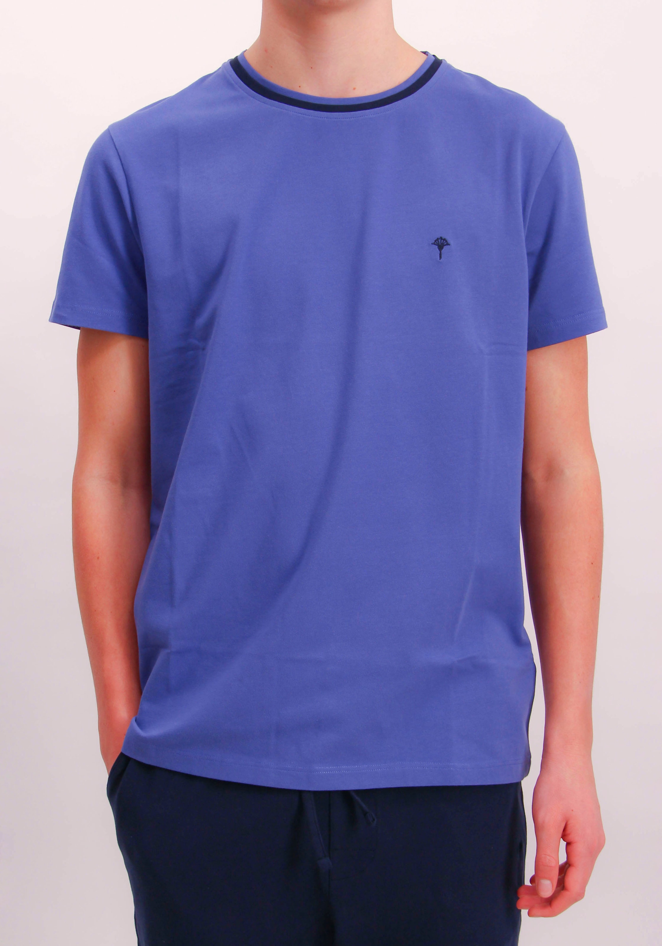 Image of JOOP Pyjamaoberteil "T-Shirt" Kontrastfarbiger Halsausschnitt