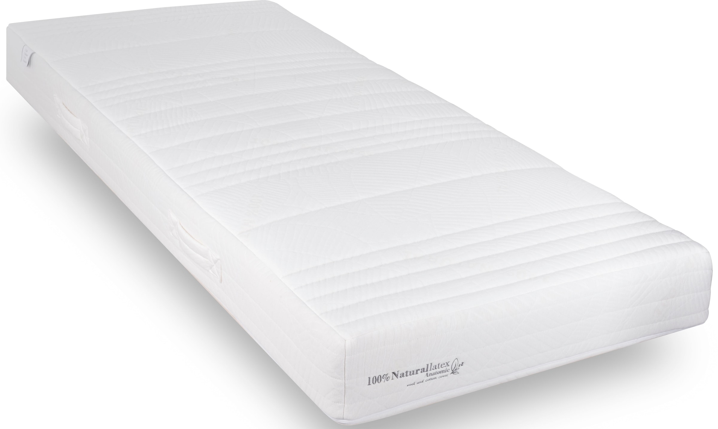 Image of Revor Bedding Naturmatratze "Anatomic NATUR 19" 19 cm hoch Raumgewicht: 75 kg/m³ 1 Stk. tlg. 100% natürlich und mit einzigartigem ANATOMIC Latexkern