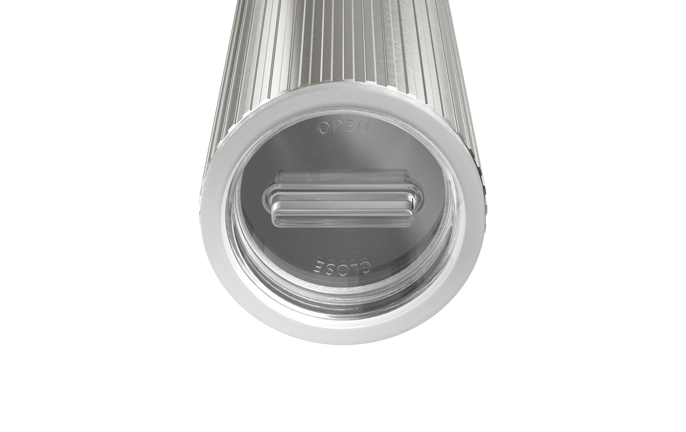 WMF Gewürzmühle »Signature Pro, aus Edelstahl« Keramikmahlwerk, einstellbarer Mahlgrad, magnetischer Deckel
