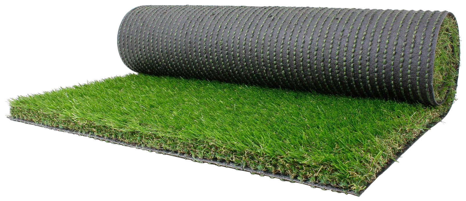 Image of Primaflor-Ideen in Textil Kunstrasen "FORESTLAND, Gesamthöhe 37 mm, Made in Spain" rechteckig natürliche Optik, mit Drainagefunktion, ideal für Balkon & Terrasse