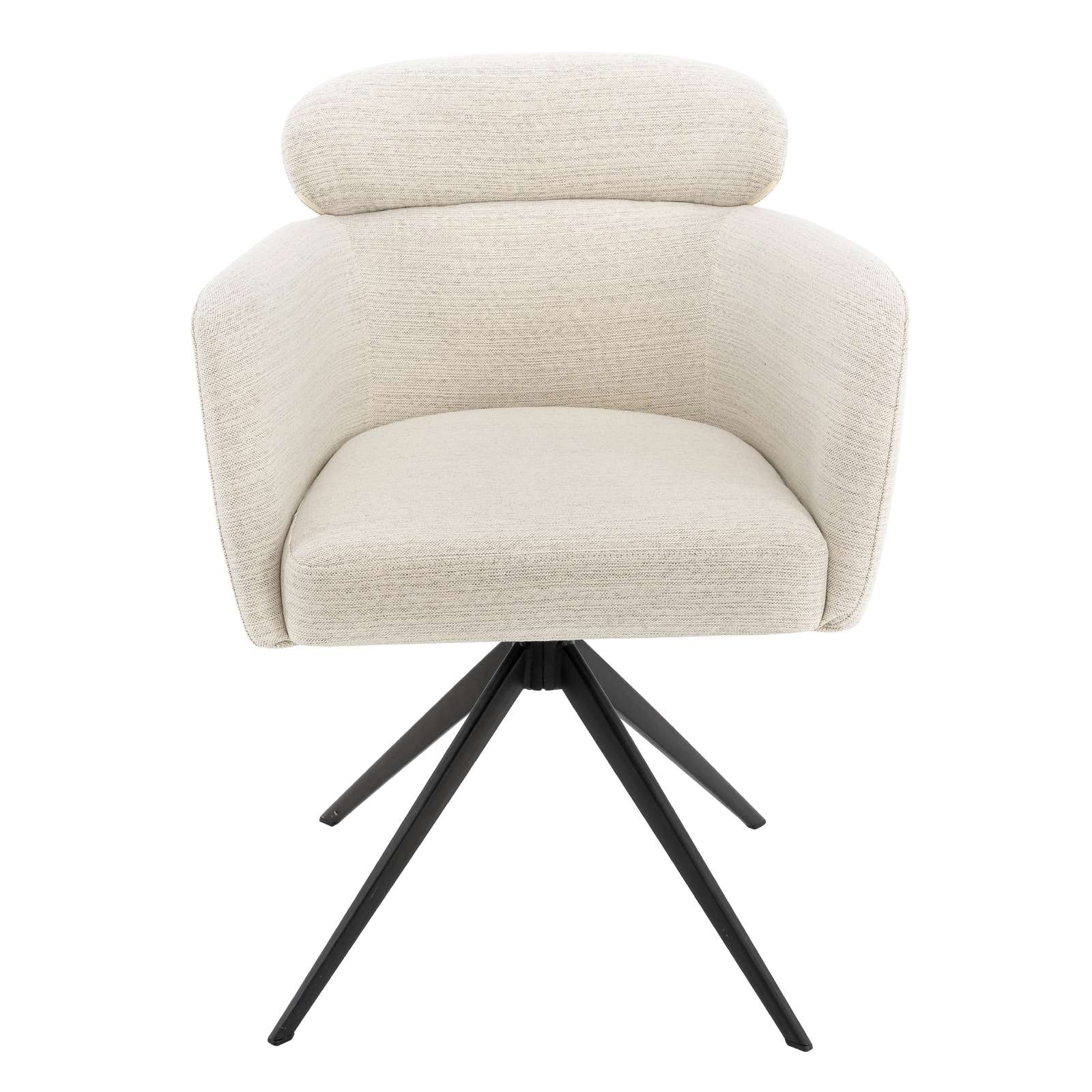 GOODproduct Esszimmerstuhl »Isarco« () 2 Stk.360° Auto Rückkehr, gepolsterte Rückenlehne, Armlehne und Sitzfläche