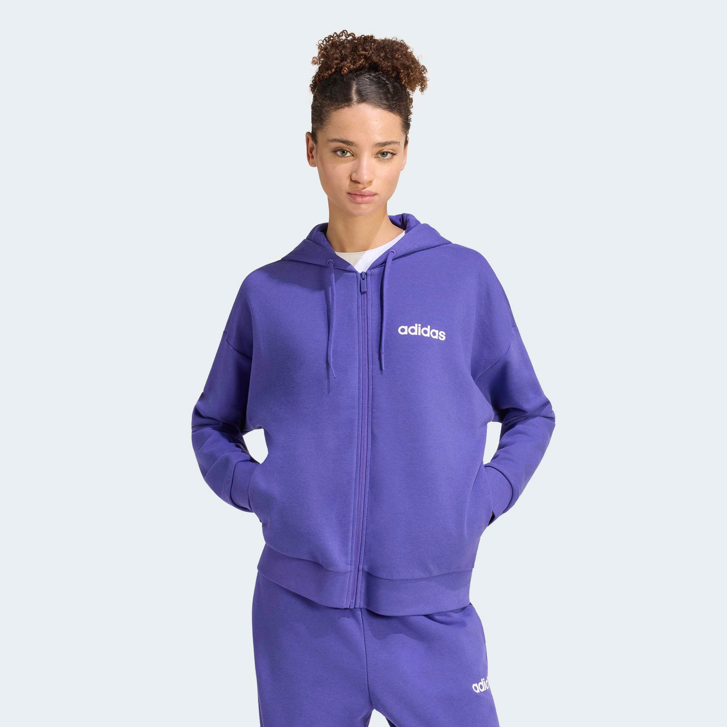 Image of adidas Sportswear Kapuzensweatshirt "ESSENTIALS LINEAR FRENCH TERRY"