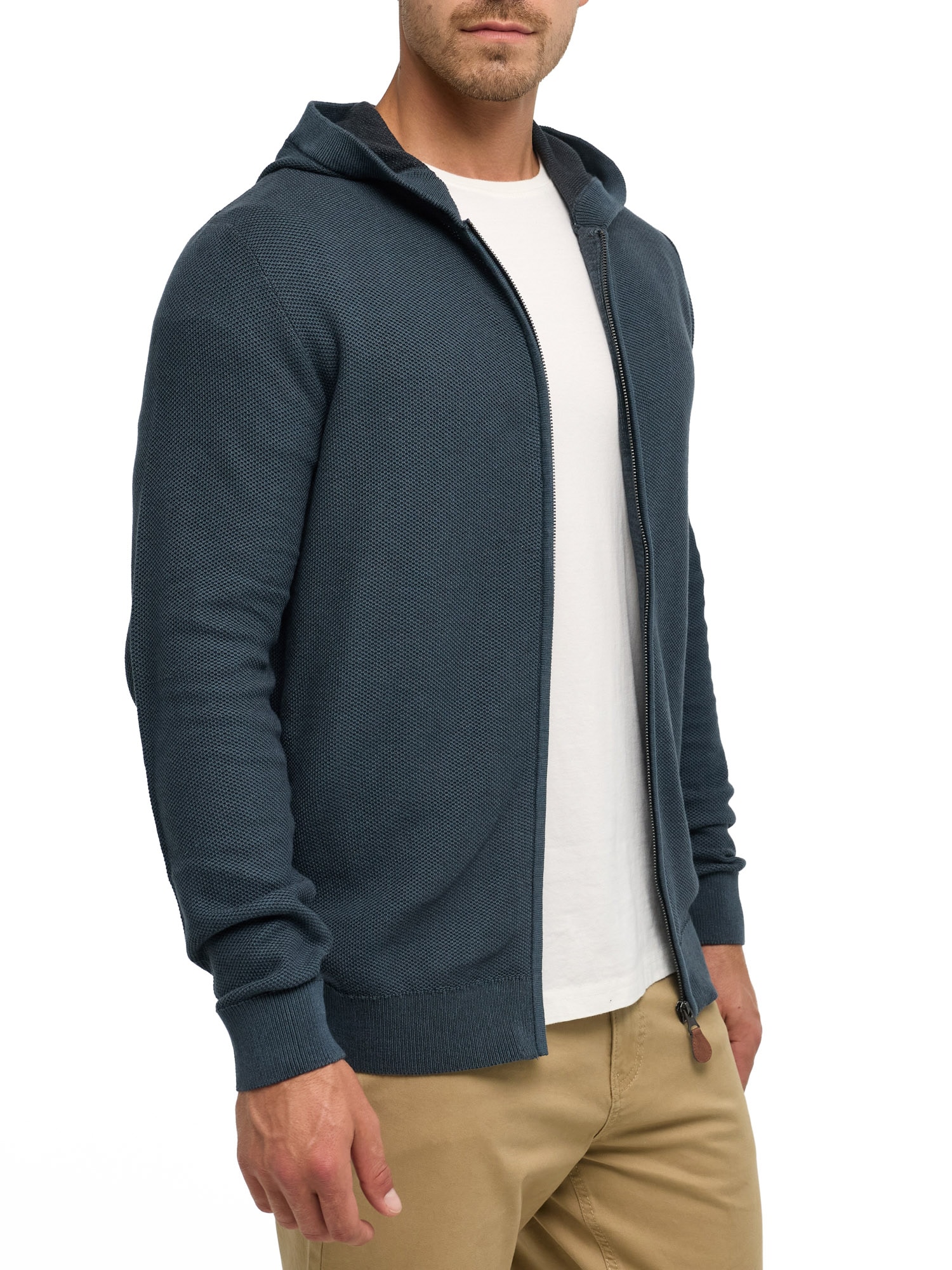 Indicode Cardigan à capuche »INJexmon hoodie« coton, coupe régulière