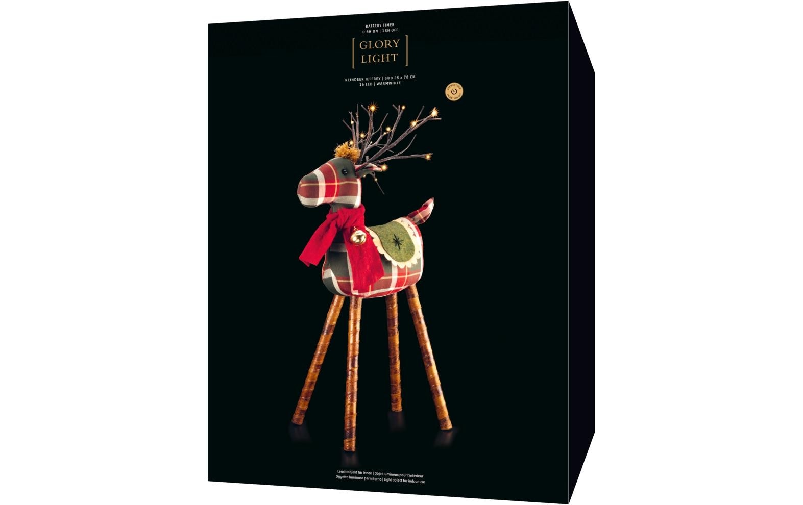 STT Figurine décorative LED »Rentier Jeffrey«