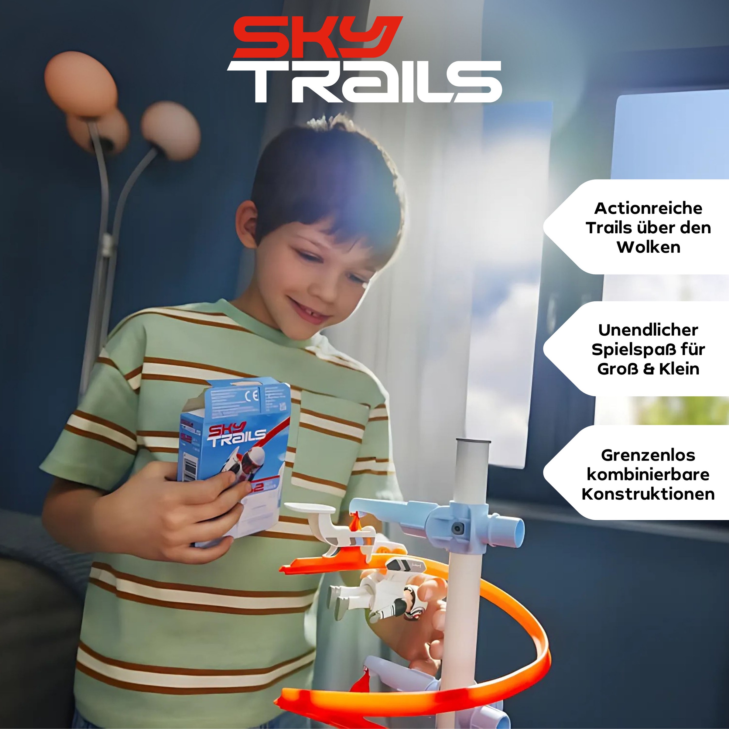 Playmobil® Konstruktions-Spielset »Sky Rider S 2 (71976), Sky Trails« Erweiterung; Made in Europe