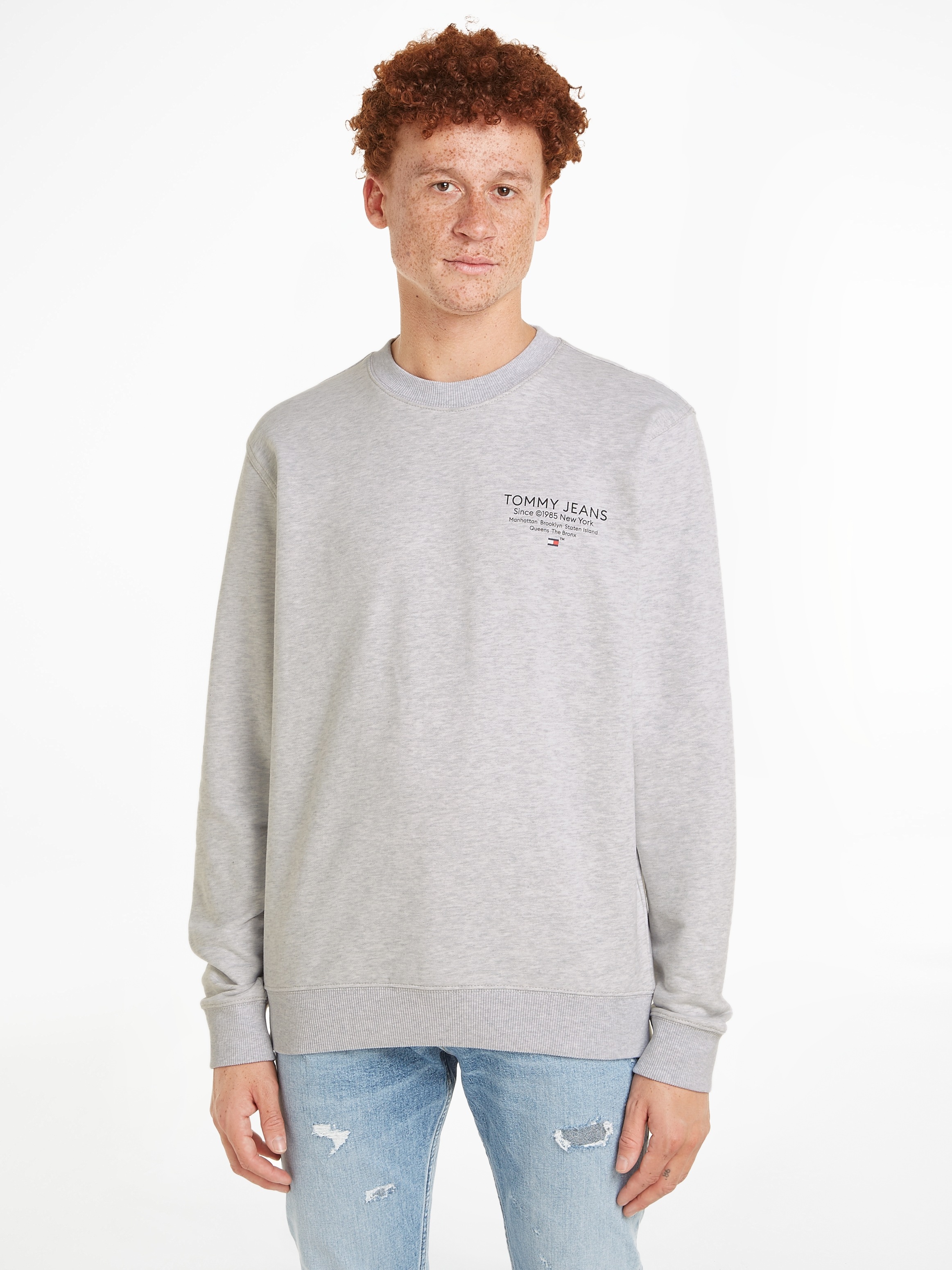 Tommy Jeans Sweatshirt »TJM REG ESSENTIAL GRAPHIC CREW«, mit Tommy Jeans Aufdruck